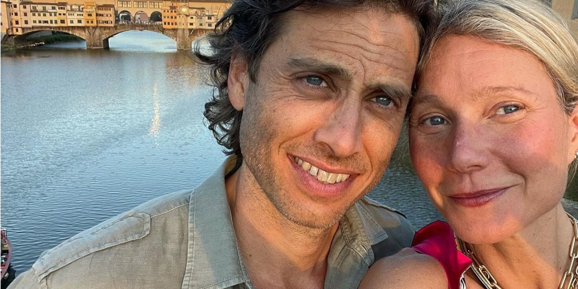 Así disfrutan Gwyneth Paltrow y Brad Falchuk de Florencia