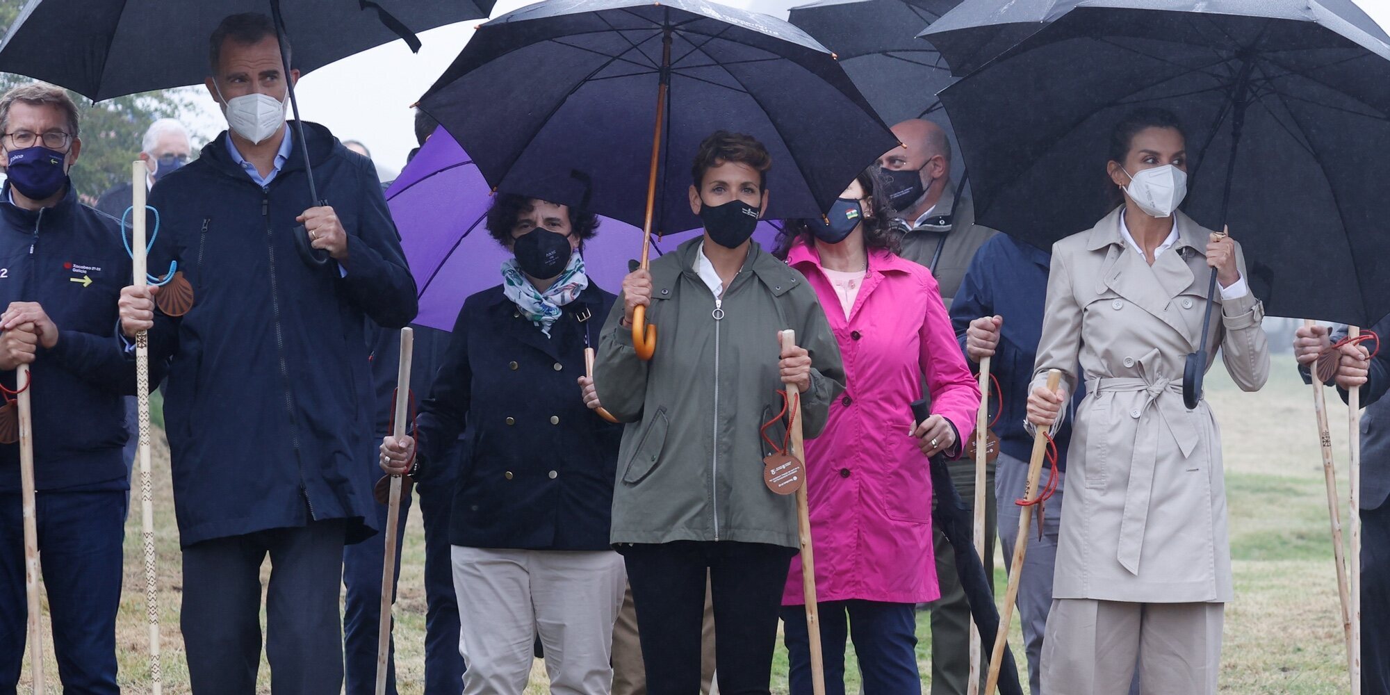 Los Reyes Felipe y Letizia inauguran el Año Jacobeo como dos peregrinos más del Camino de Santiago