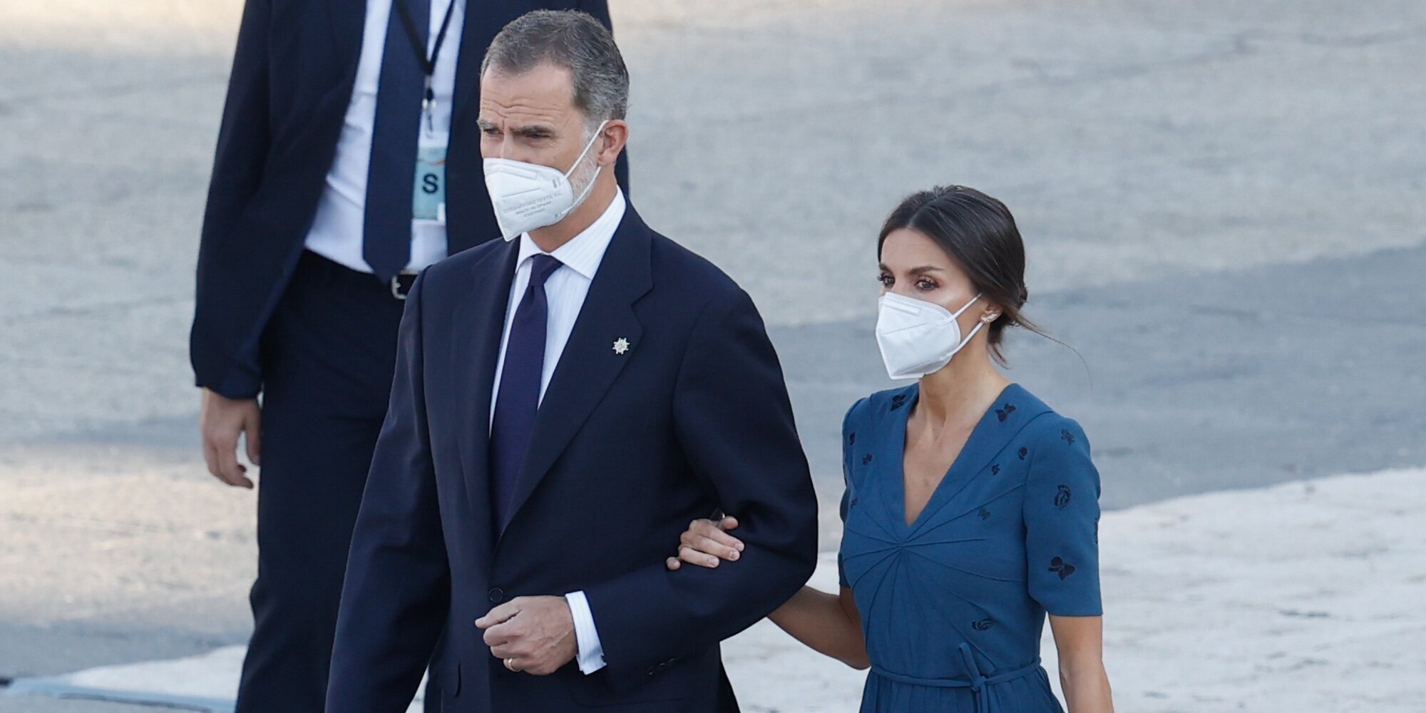 Los Reyes Felipe y Letizia presiden por segundo año consecutivo el acto homenaje por las víctimas del coronavirus