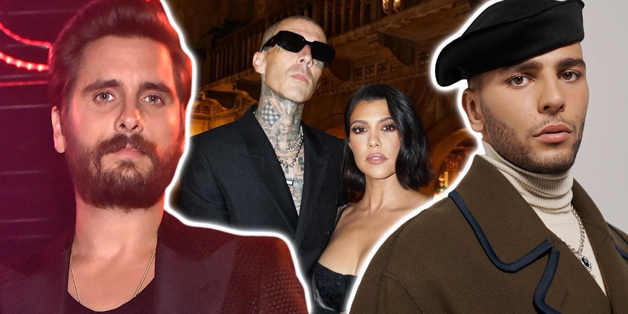 Younes Bendjima filtra un mensaje de Scott Disick criticando a Kourtney Kardashian por su actitud con Travis Barker