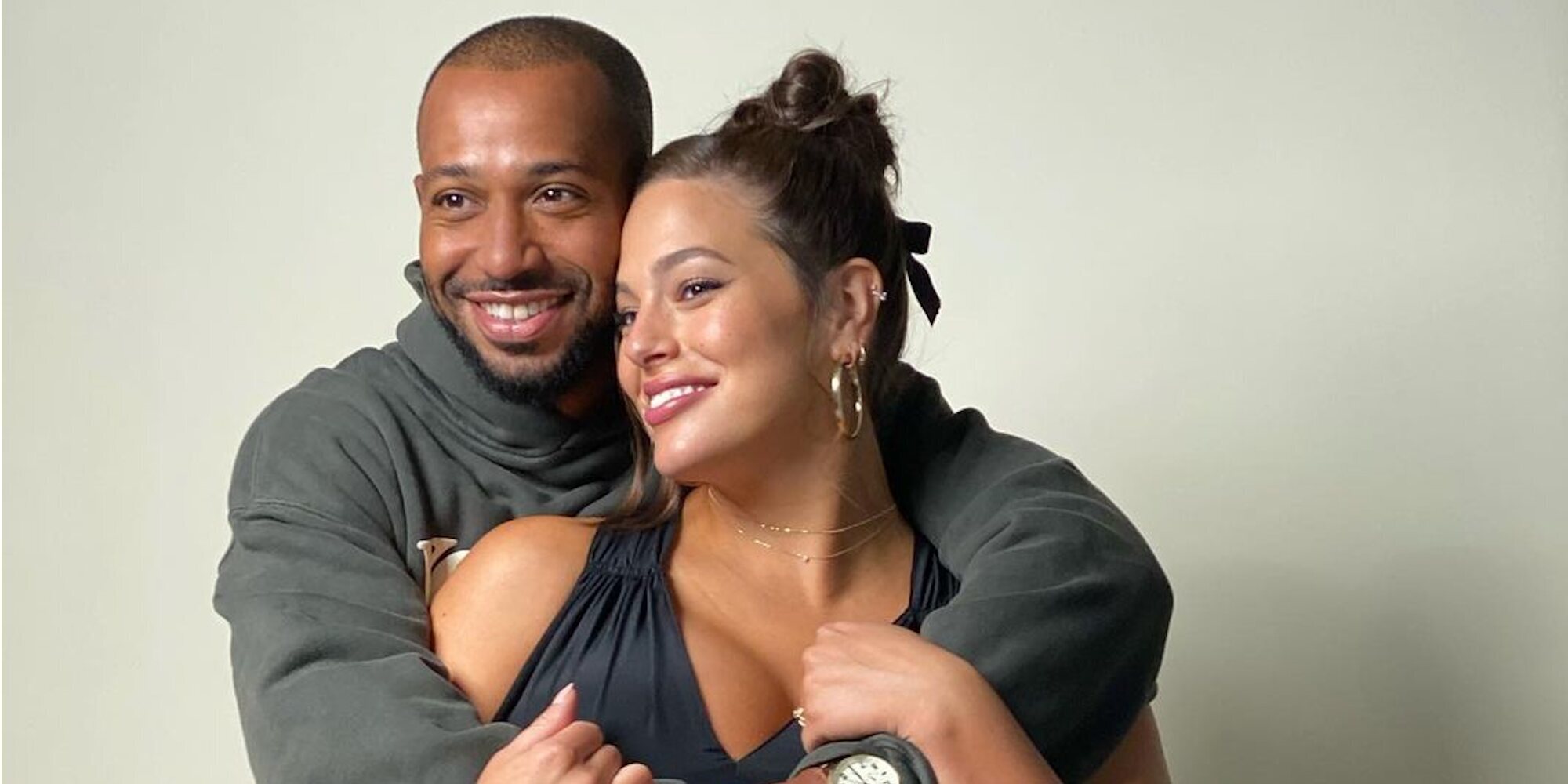 La reacción de Ashley Graham y su marido, Justin Erven, al enterarse de que están esperando gemelos