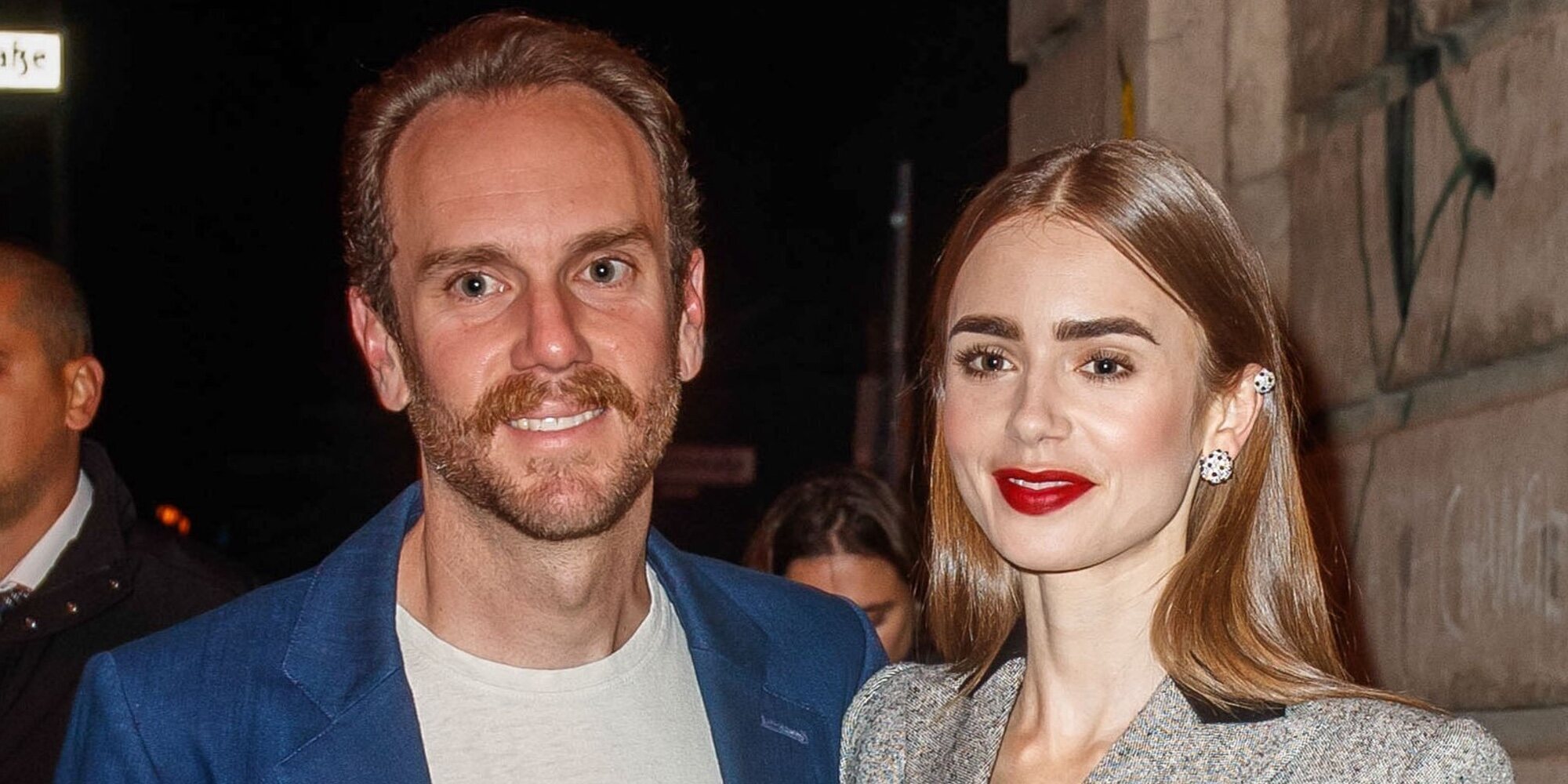 Lily Collins y Charlie McDowell reaparecen por primera vez tras su boda de cuento