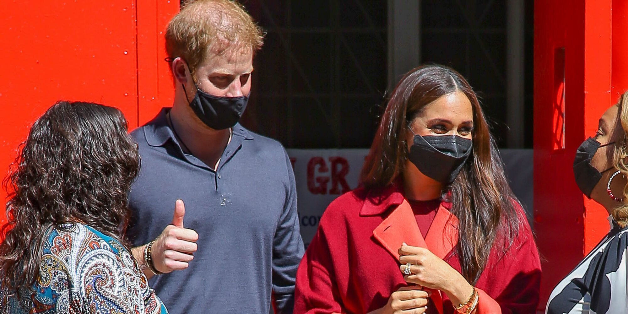 La visita sorpresa del Príncipe Harry y Meghan Markle a un colegio en Nueva York