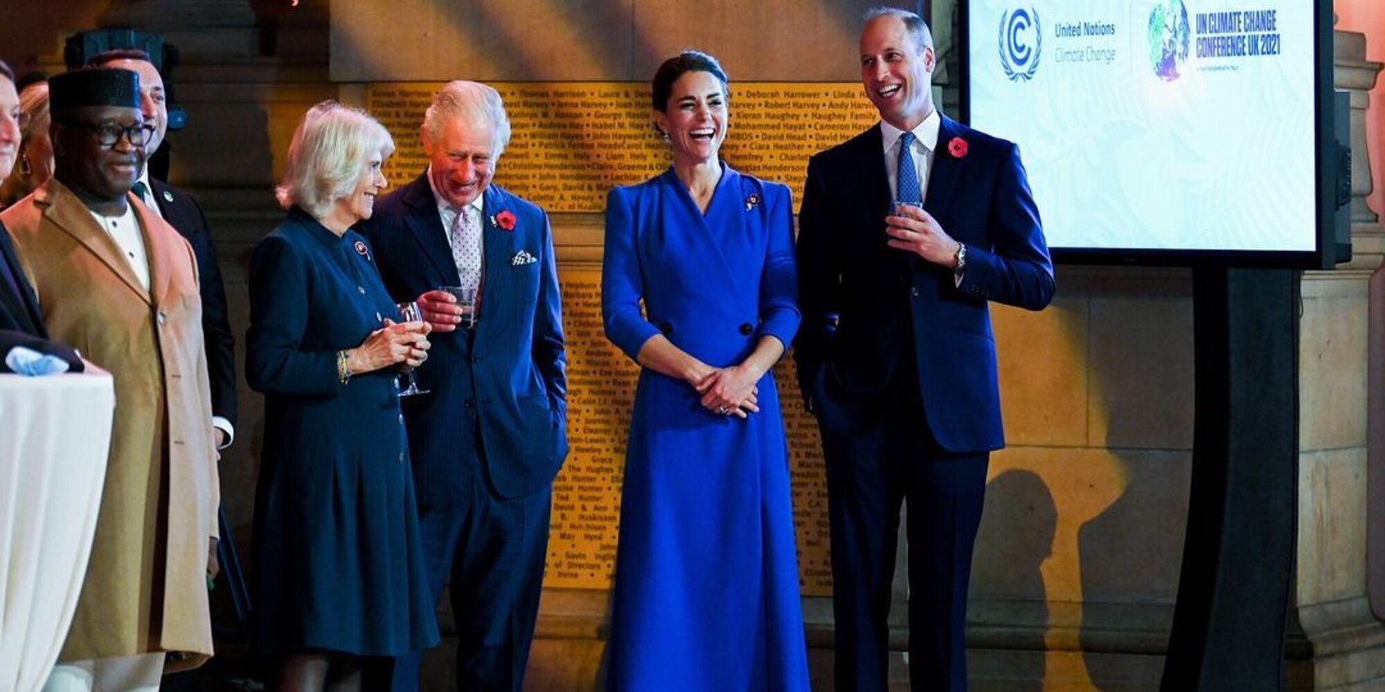 El Príncipe Carlos lidera la Familia Real Británica en la COP26 arropado por Camilla Parker y los Duques de Cambridge