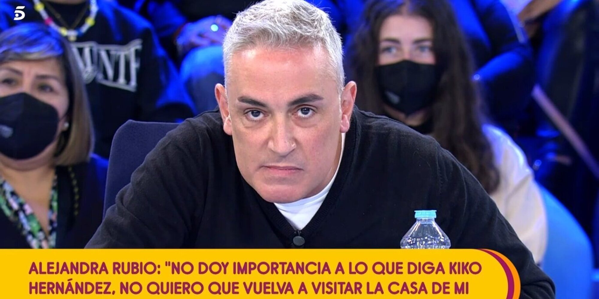 Kiko Hernández a Alejandra Rubio: "Eres una niñata. Si supieras a lo que voy a casa de María Teresa.."