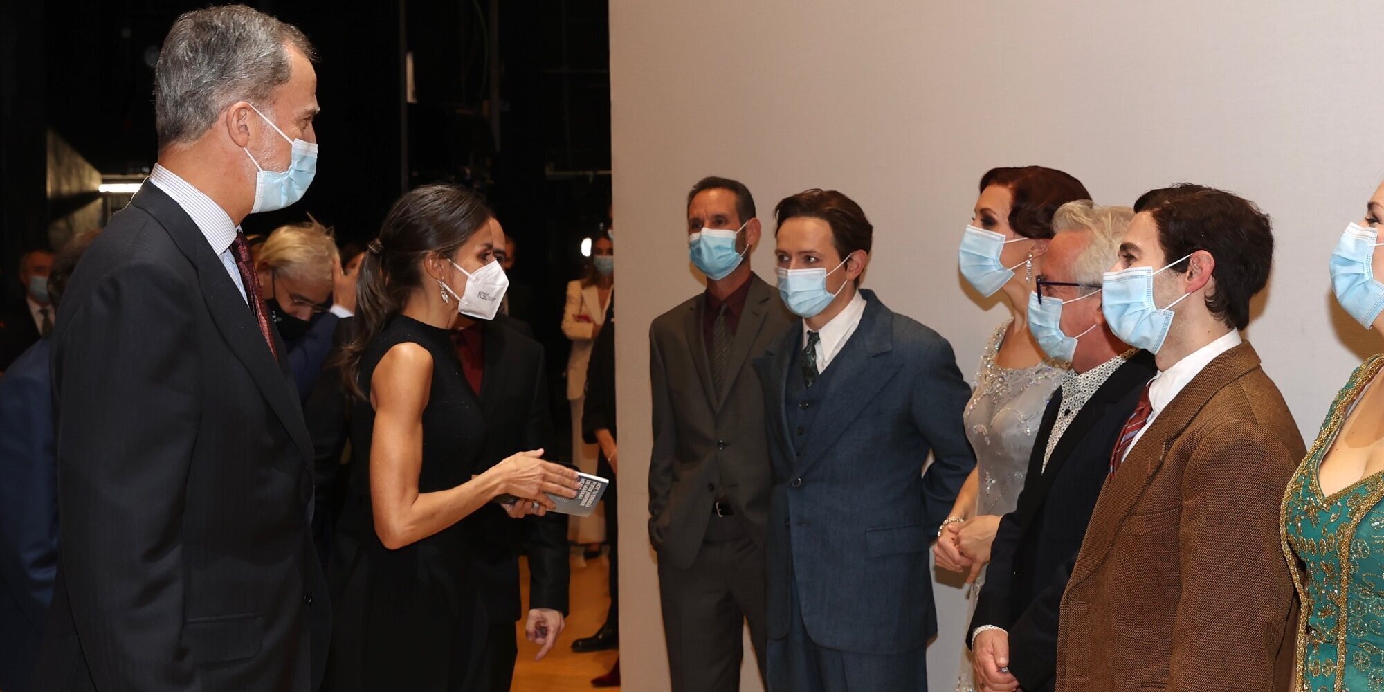 Los Reyes Felipe y Letizia disfrutan de una noche de ópera en el Teatro Real