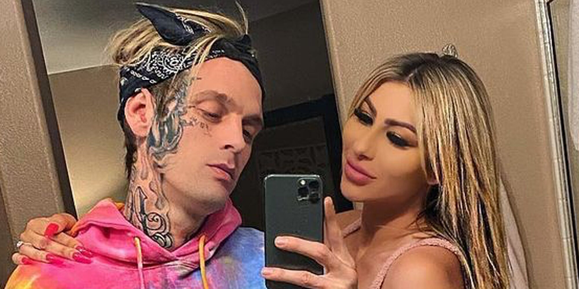 Aaron Carter y su prometida, Melanie Martin, rompen una semana después de ser padres