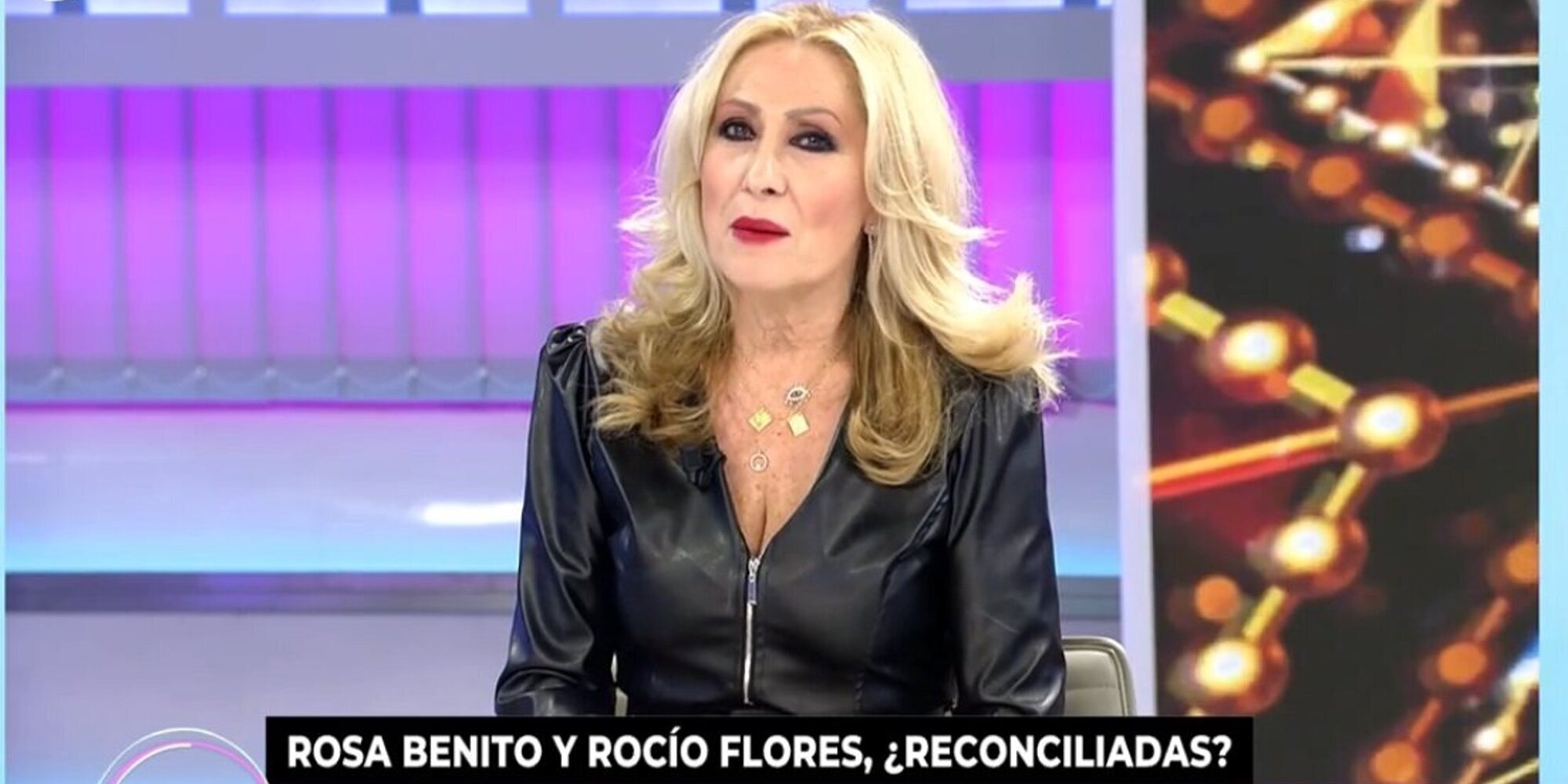 Rosa Benito se emociona al hablar de su reconciliación con Rocío Flores: "Tuvimos una conversación muy de verdad"