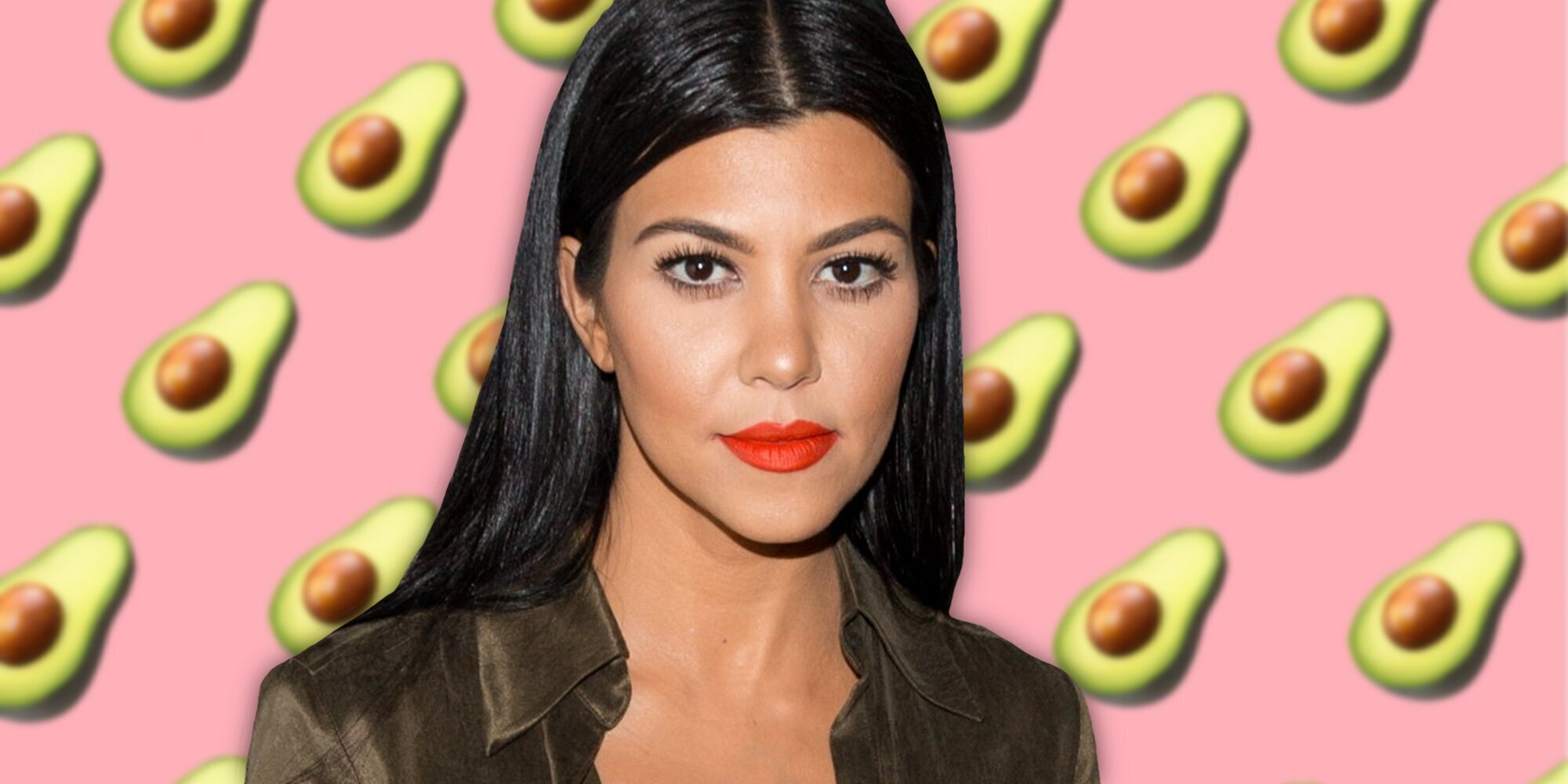 Un aguacate, el protagonista de la última y loca teoría sobre el embarazo de Kourtney Kardashian