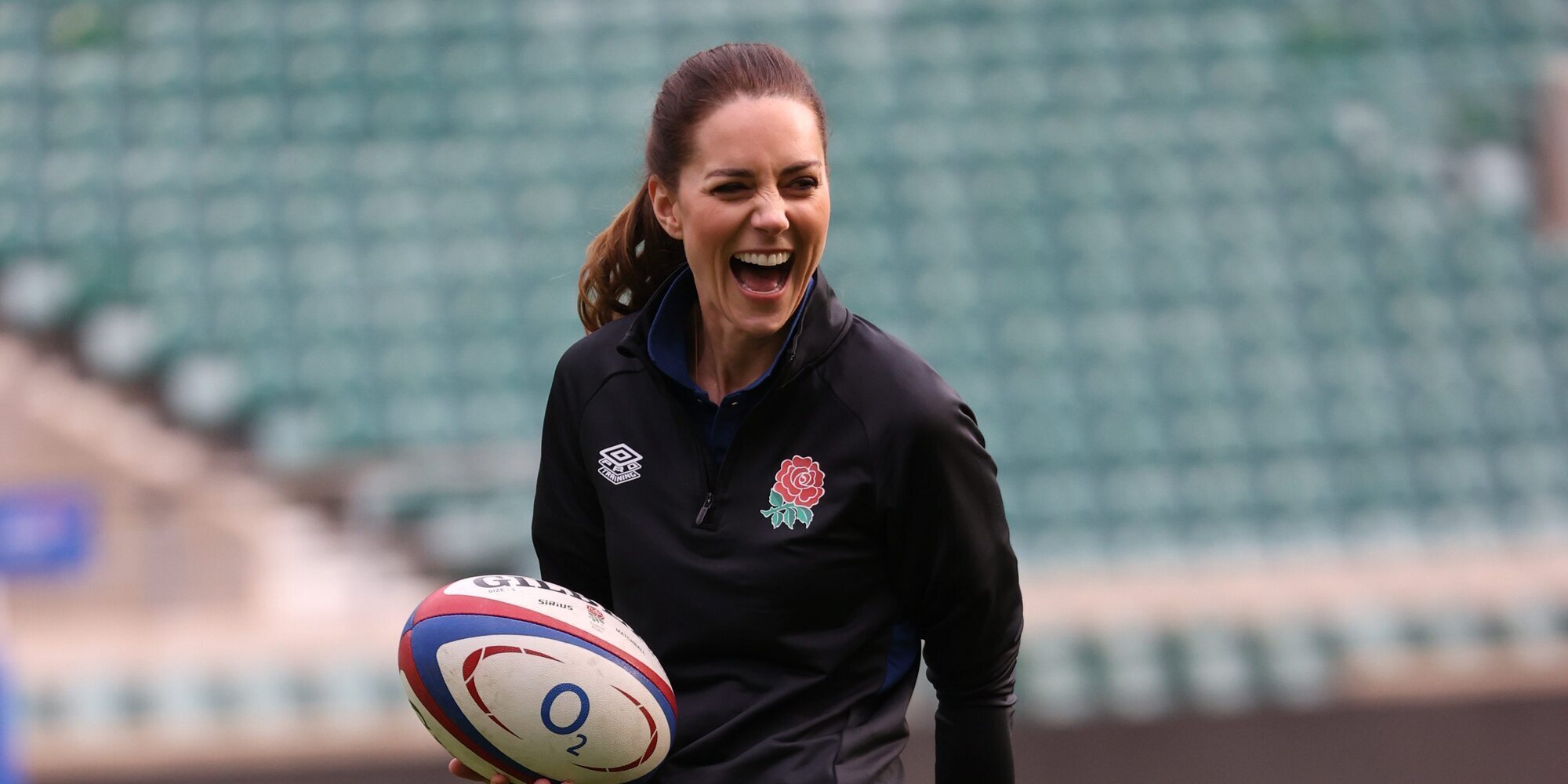 El entrenamiento de rugby con el que Kate Middleton ha estrenado su nuevo cargo