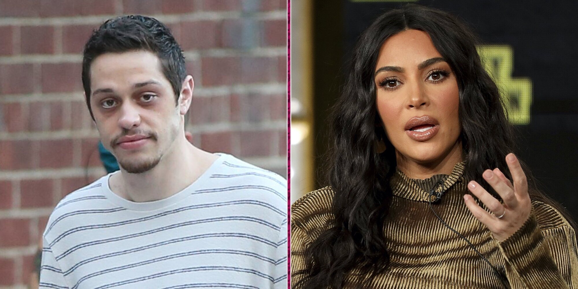 Pete Davidson hace oficial su relación con Kim Kardashian llamándole 'novia' por primera vez