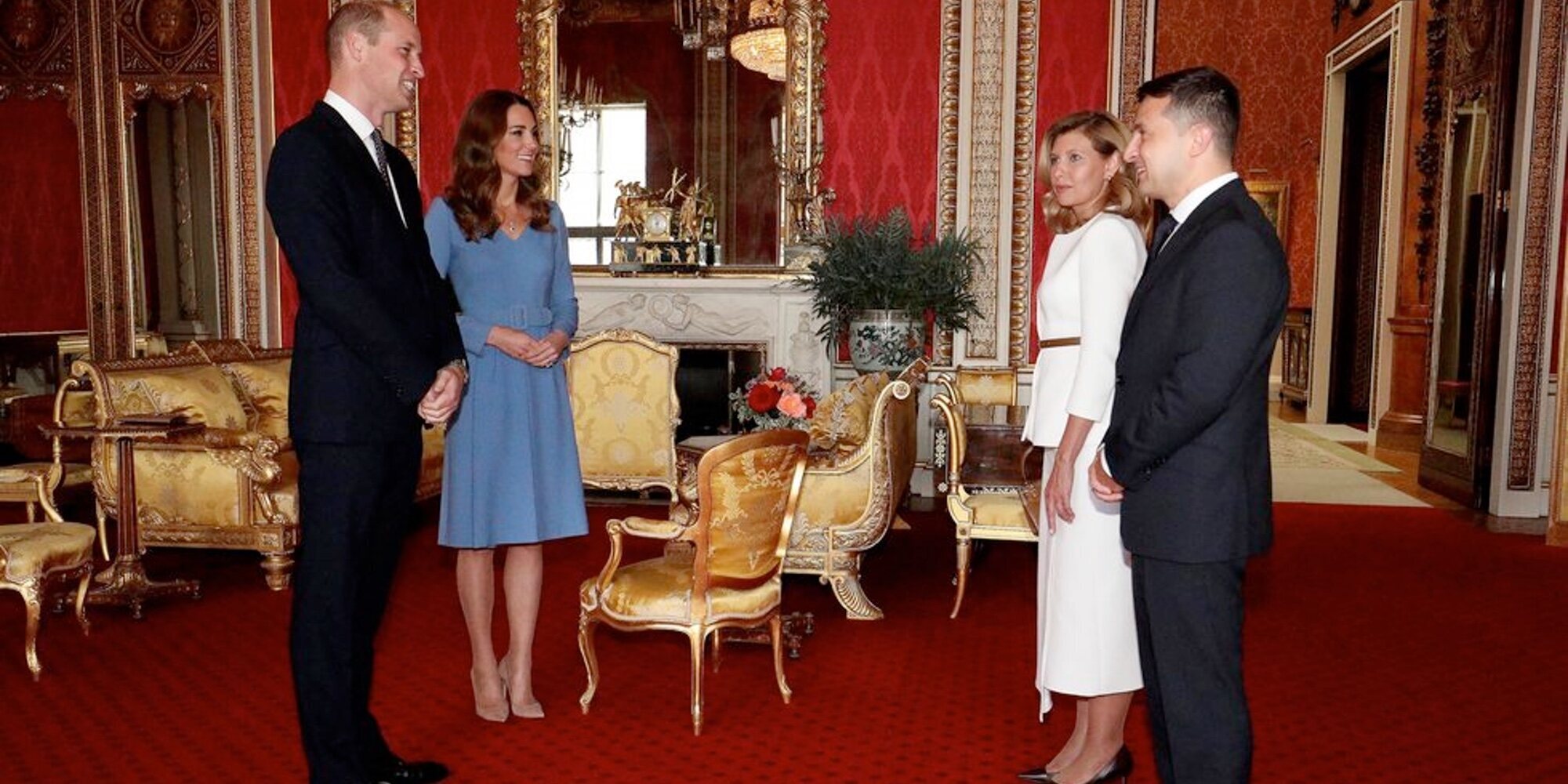 La respuesta del Presidente Zelenski a las palabras del Príncipe Guillermo y Kate Middleton sobre la invasión rusa a Ucrania