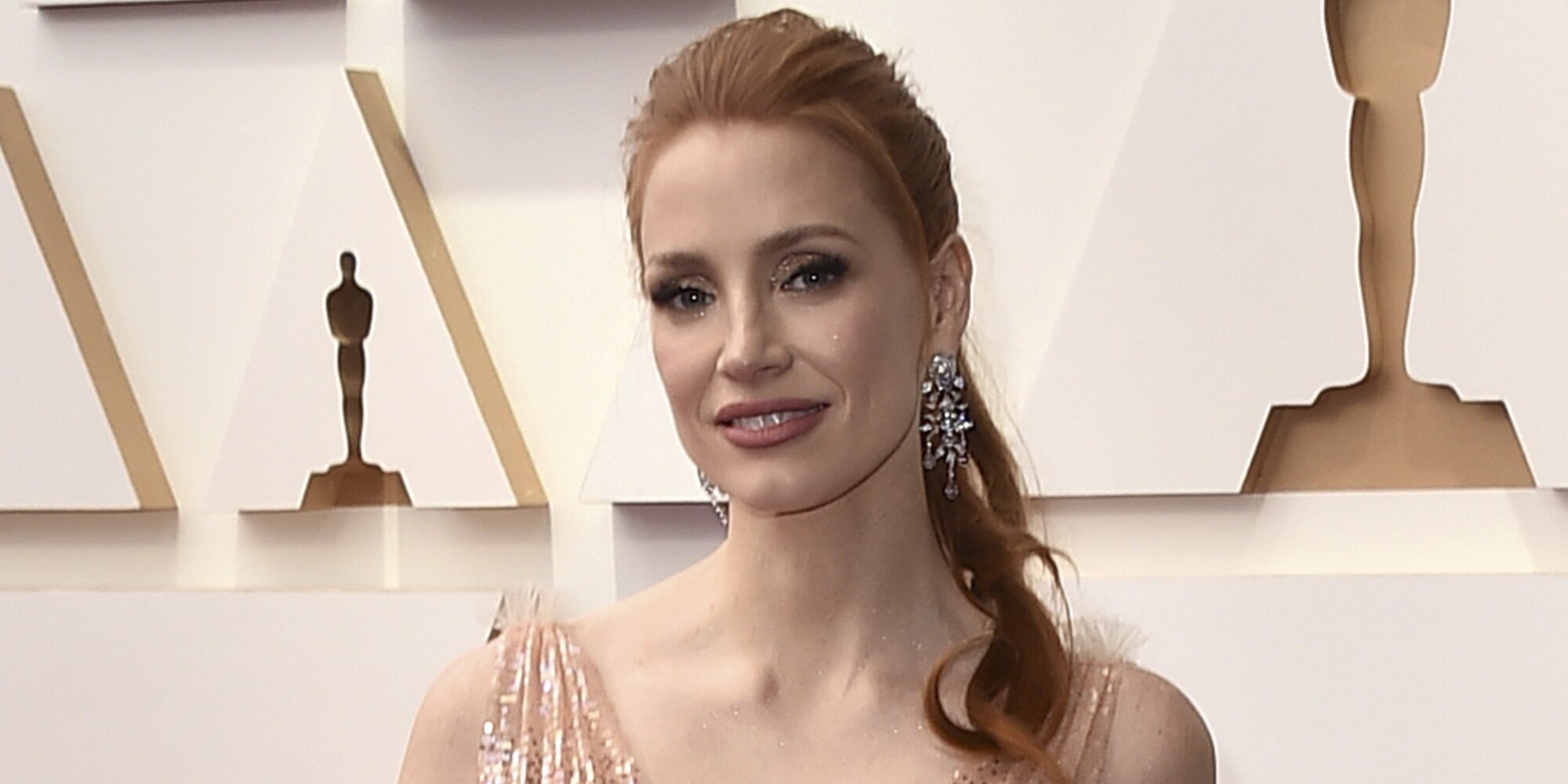 Jessica Chastain gana el Oscar a Mejor actriz por 'Los ojos de Tammy Faye'