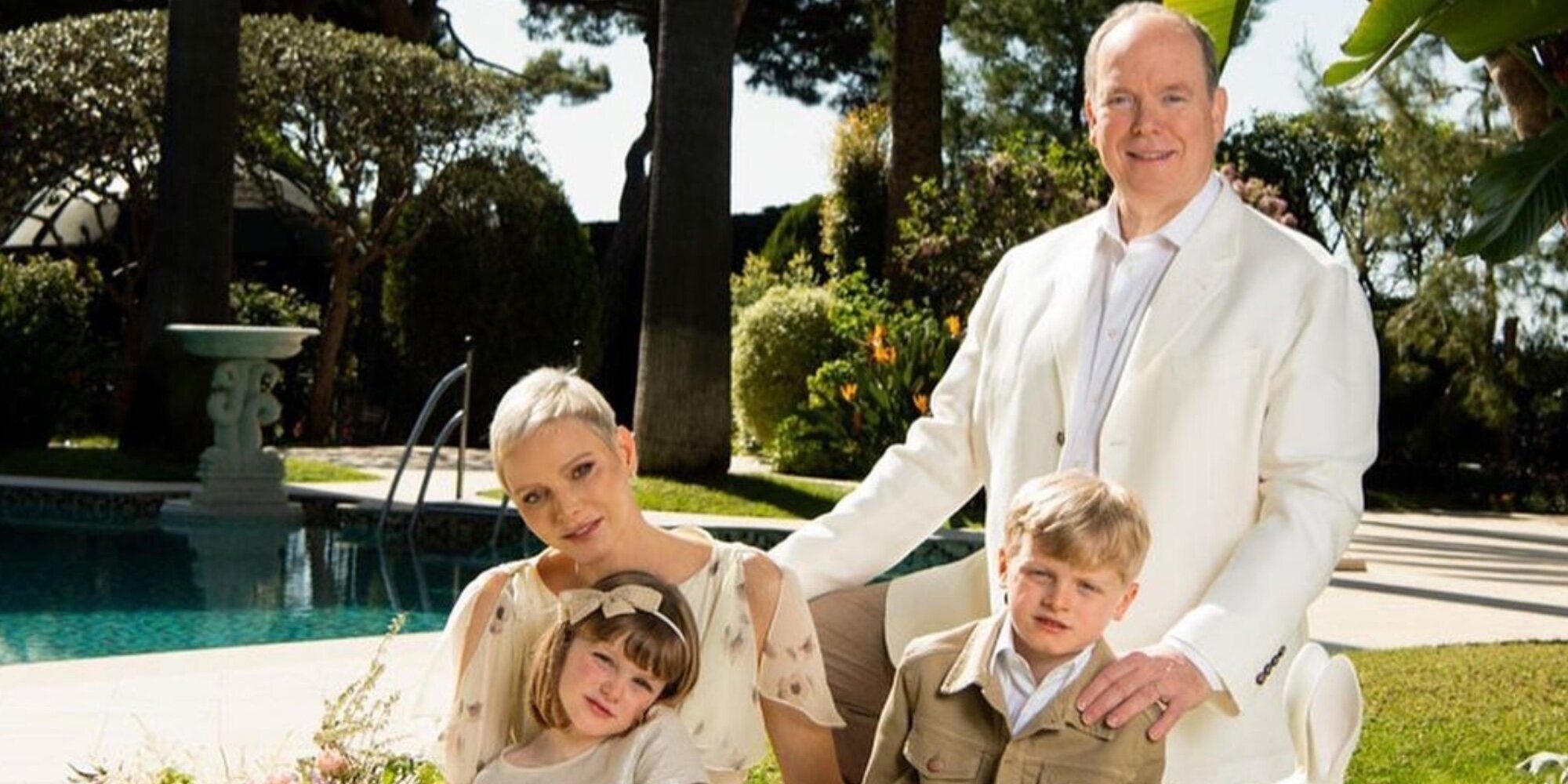 La reaparición de Charlene de Mónaco: foto de familia con Alberto de Mónaco y sus hijos por Pascua