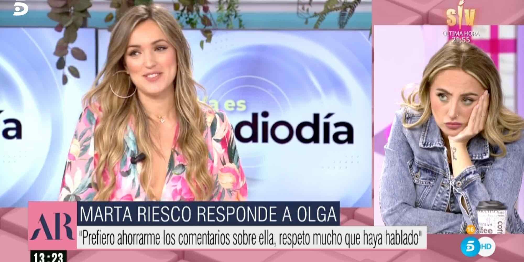 Marta Riesco, tras la entrevista de Olga Moreno: "Ataca a Antonio David, que me duele todavía más que si me atacase a mí"