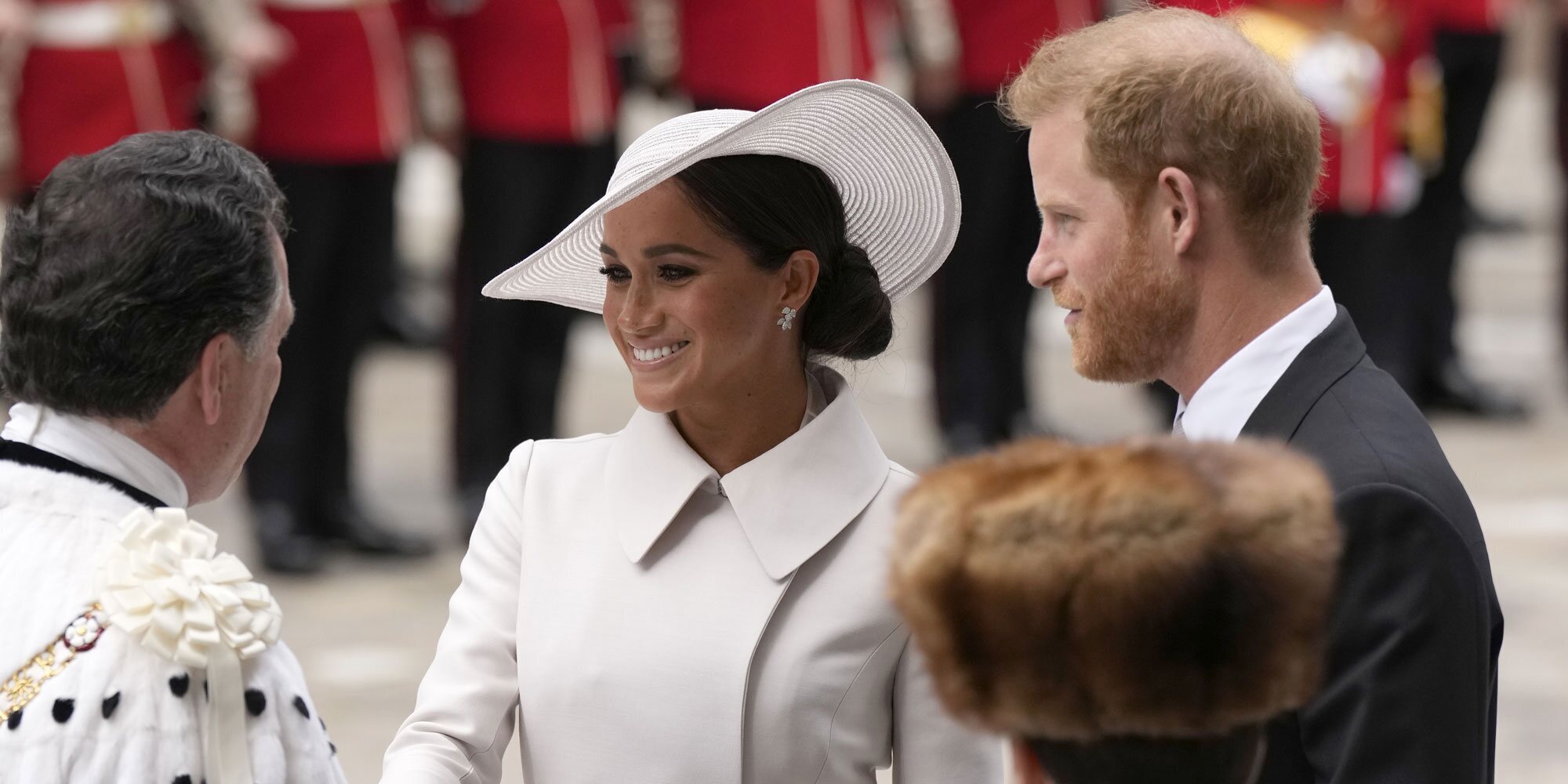 El regreso del Príncipe Harry y Meghan Markle por el Jubileo de Platino: sonrisas, nervios y mucha elegancia