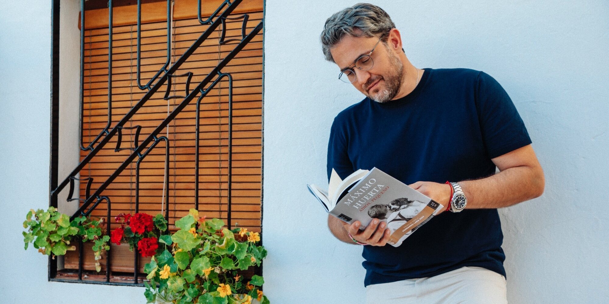 Máximo Huerta presenta 'Adiós, pequeño': "Mi tabla de salvación no es escribir, es leer. Entras en mundos desconocidos"