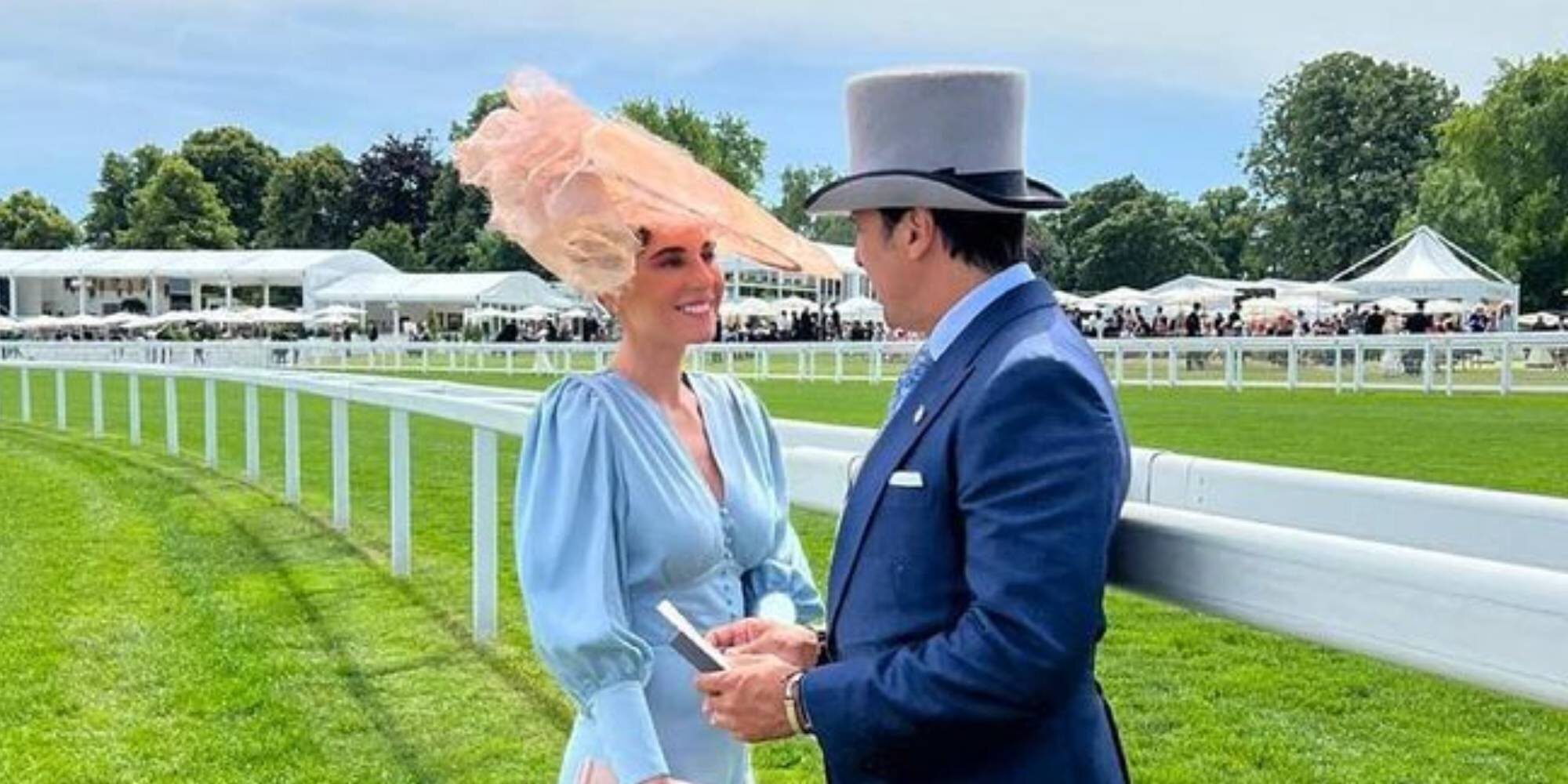 Lourdes Montes y Fran Rivera se 'cuelan' en Ascot junto a la realeza británica