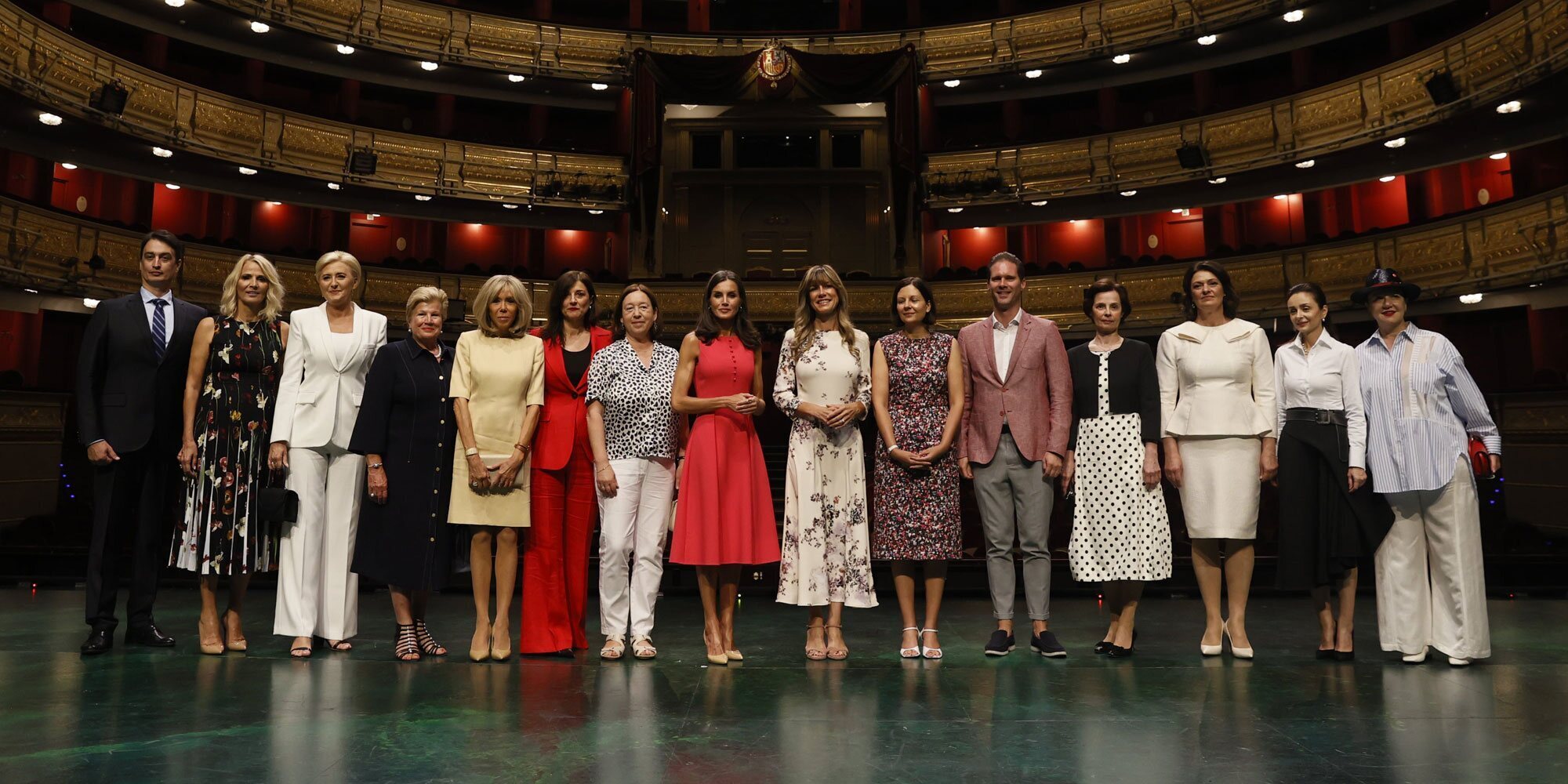 Cultura y gastronomía en el Teatro Real: así despidió la Reina Letizia a los acompañantes de la Cumbre de la OTAN