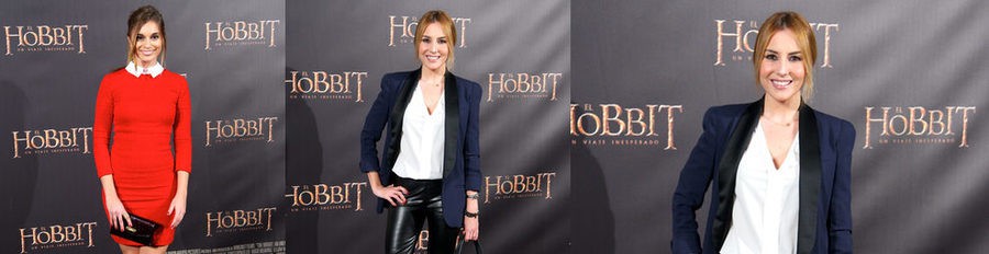 Norma Ruiz, Berta Collado y Adriana Abenia acuden al estreno en Madrid de 'El hobbit: Un viaje inesperado'