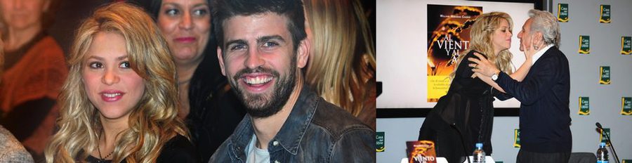 Gerard Piqué y Shakira en la presentación del libro de William Mebarak: "El bebé viene al mundo con mucho amor"