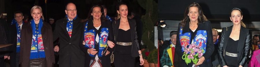 Pauline Ducruet brilla en el circo junto a la Princesa Estefanía y Alberto y Charlene de Mónaco