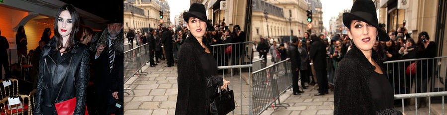 Paz Vega y Rossy de Palma, en el front row de Jean Paul Gaultier en la Pasarela de la Alta Costura de París