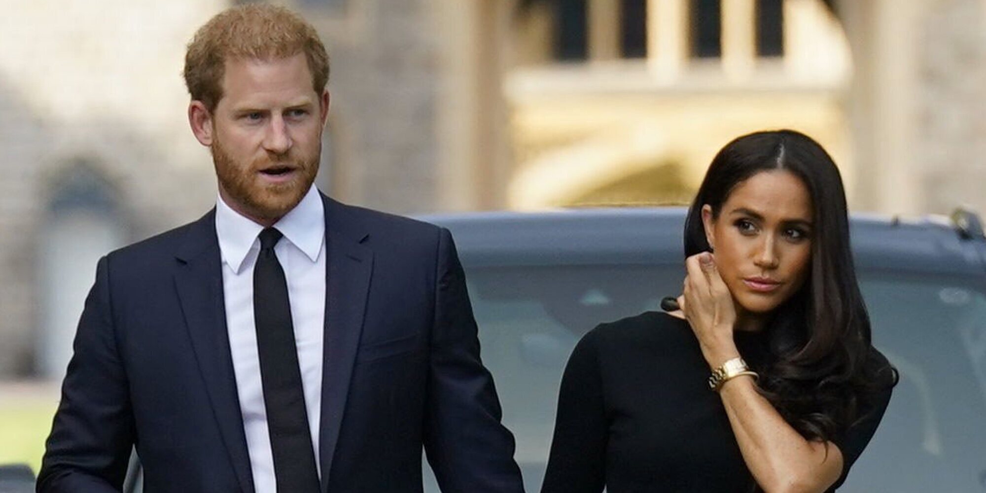 Los desplantes que han sufrido el Príncipe Harry y Meghan Markle en el funeral de la Reina Isabel