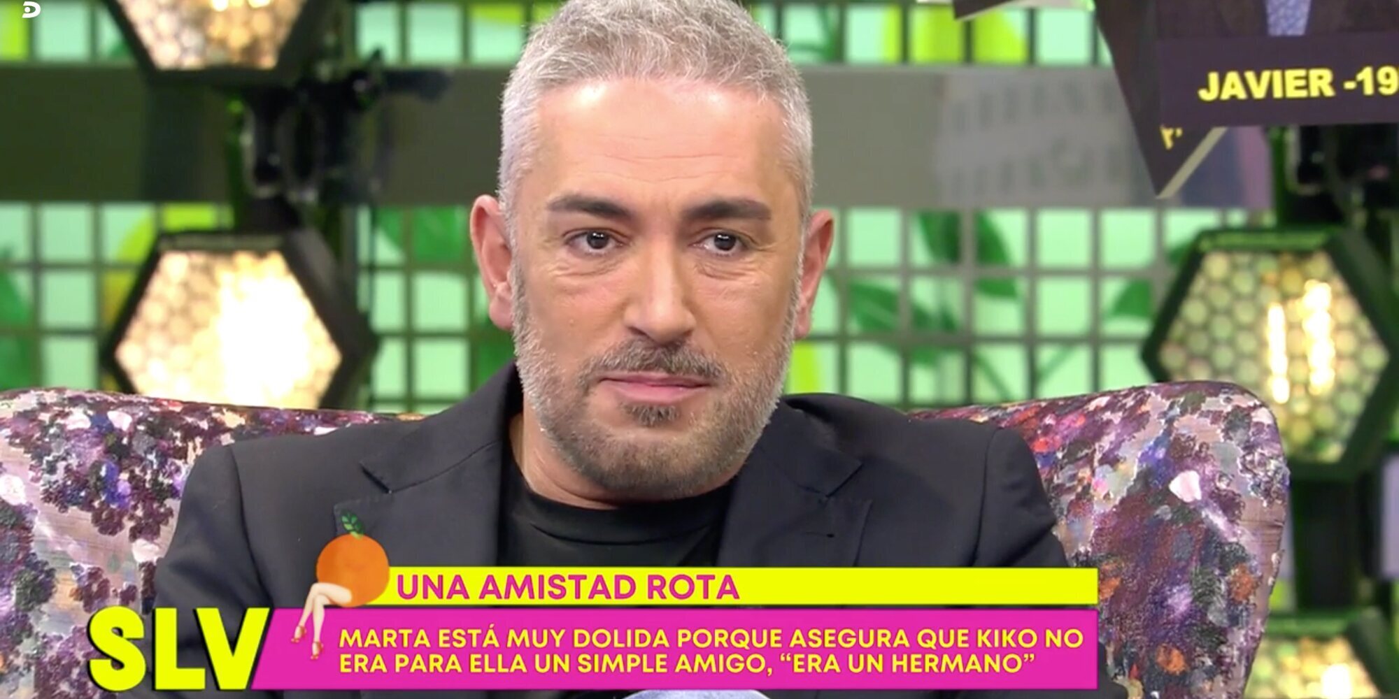 Kiko Hernández responde en 'Sálvame' a Marta López: "Hija, quédate algo para ti"