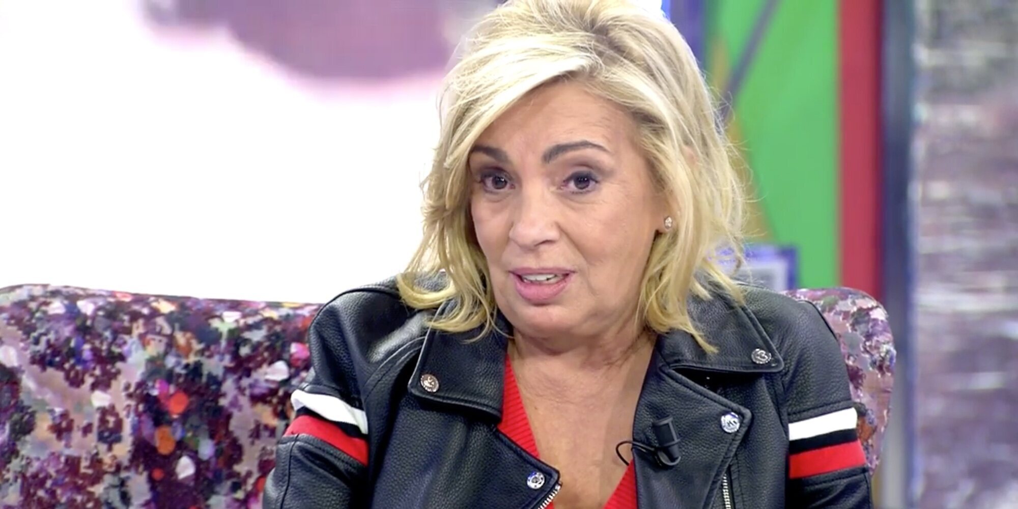 Carmen Borrego se sincera sobre la polémica con su nuera, Paola Olmedo: "Lo estoy diciendo desde el dolor"