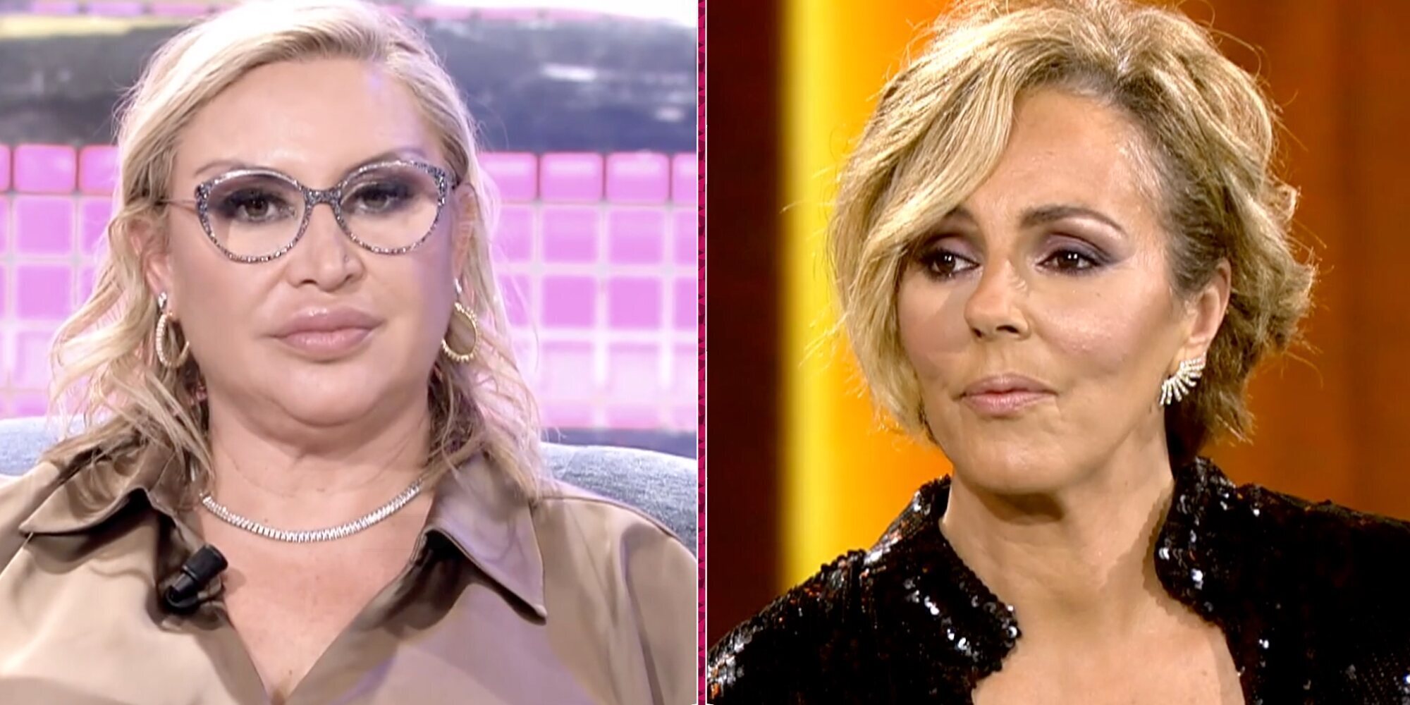 Rocío Carrasco reacciona a la última entrevista de Raquel Mosquera: "¿Ahora entiendes por qué no tengo relación con ella?"