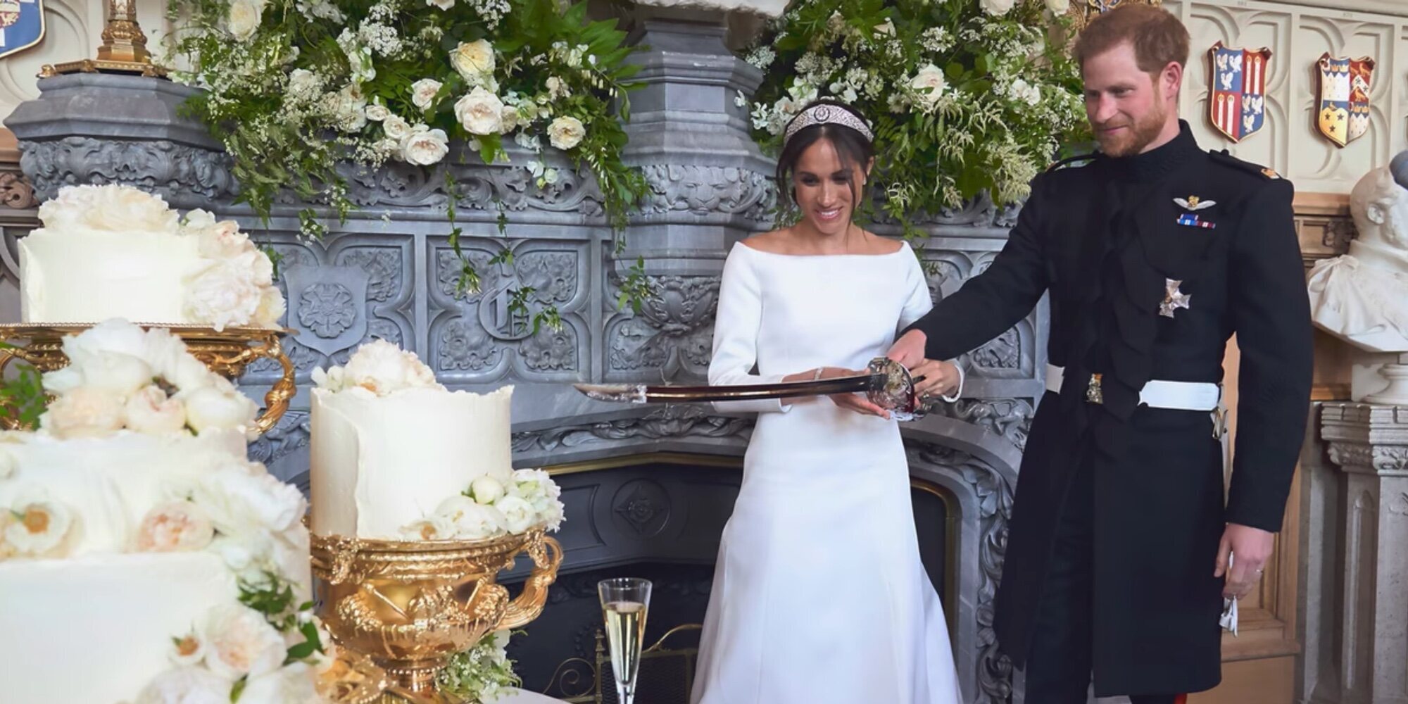 Las imágenes inéditas de su boda y las palabras de Harry y Meghan sobre aquel día alabando al Rey Carlos