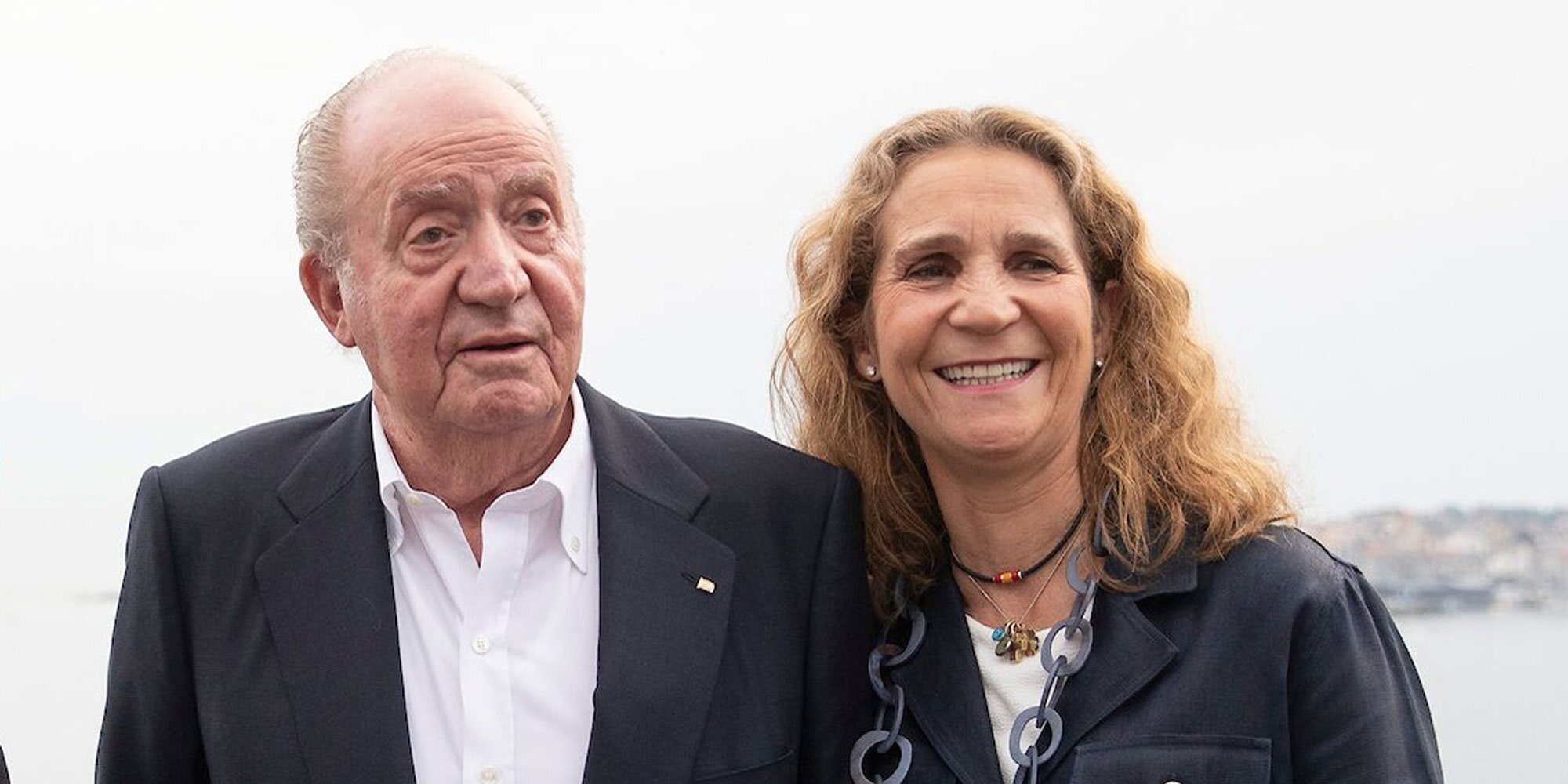 La Infanta Elena viaja a Abu Dabi para estar con el Rey Juan Carlos antes de Navidad