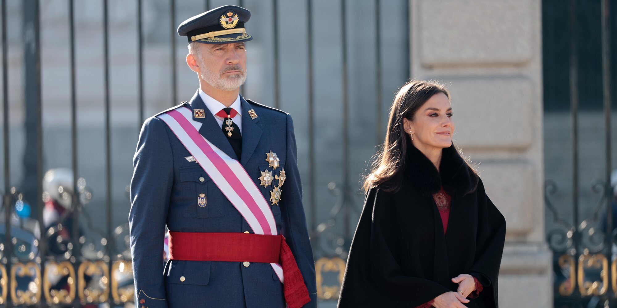 Los Reyes Felipe y Letizia inauguran su agenda oficial del 2023 con una Pascua Militar marcada por 'la vieja normalidad'