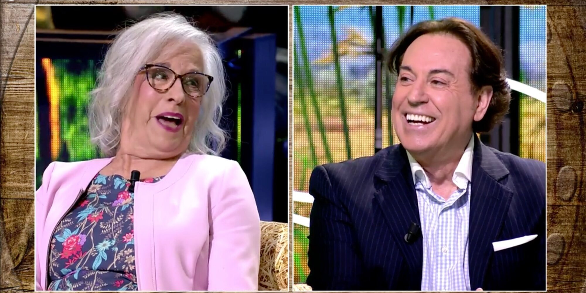 Pipi Estrada y su exmujer, Teresa Viera, se encuentran en un plató de televisión por primera vez