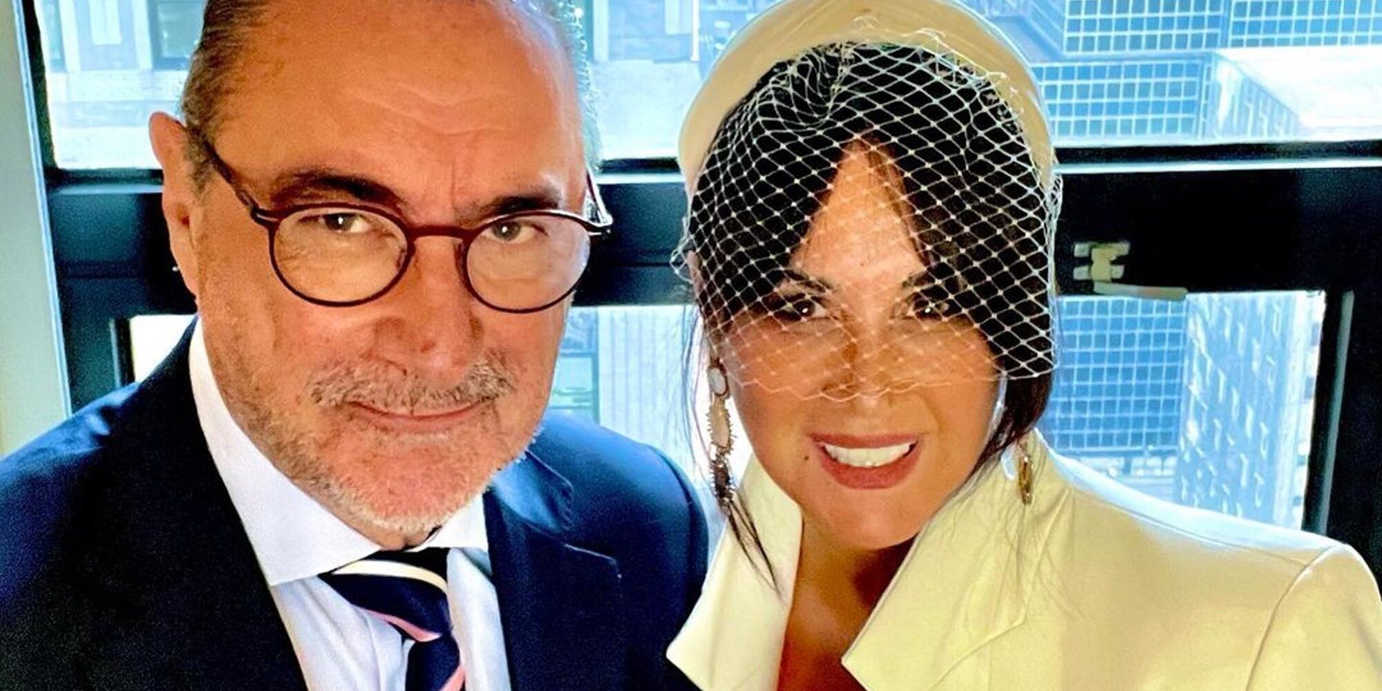 Carlos Herrera confirma su boda con Pepa Gea compartiendo una foto