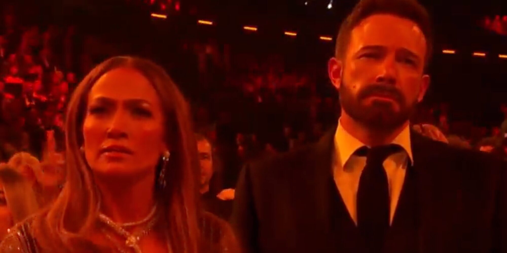 Ben Affleck, viral de nuevo por sus caras de aburrimiento en los Grammy 2023