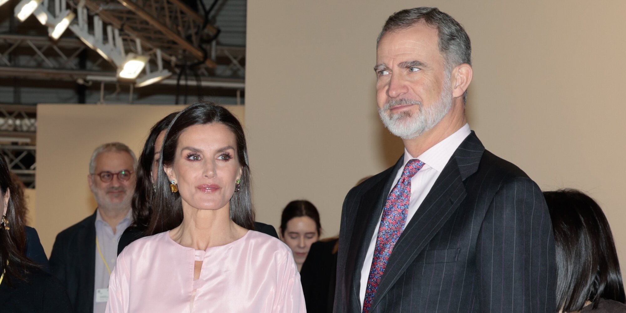 Los Reyes Felipe y Letizia, juntos en ARCO 2023 tras la ausencia del Rey en 2022 por la guerra de Ucrania