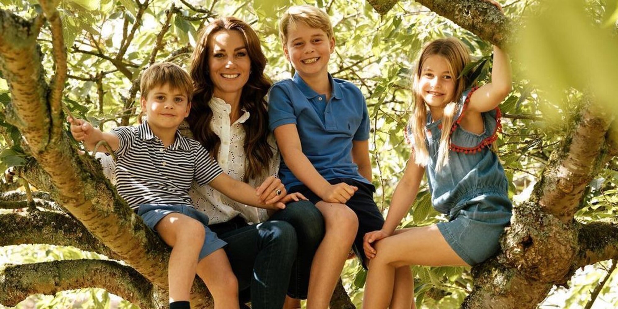 Las tiernas imágenes de Kate Middleton con sus hijos por el Día de la Madre