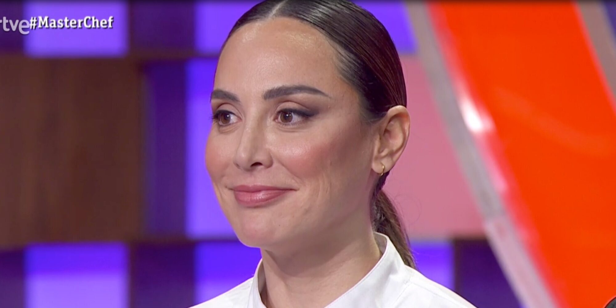 Tamara Falcó vuelve a 'Masterchef' tras reconciliarse con Íñigo Onieva y recibe un zasca de Jordi Cruz