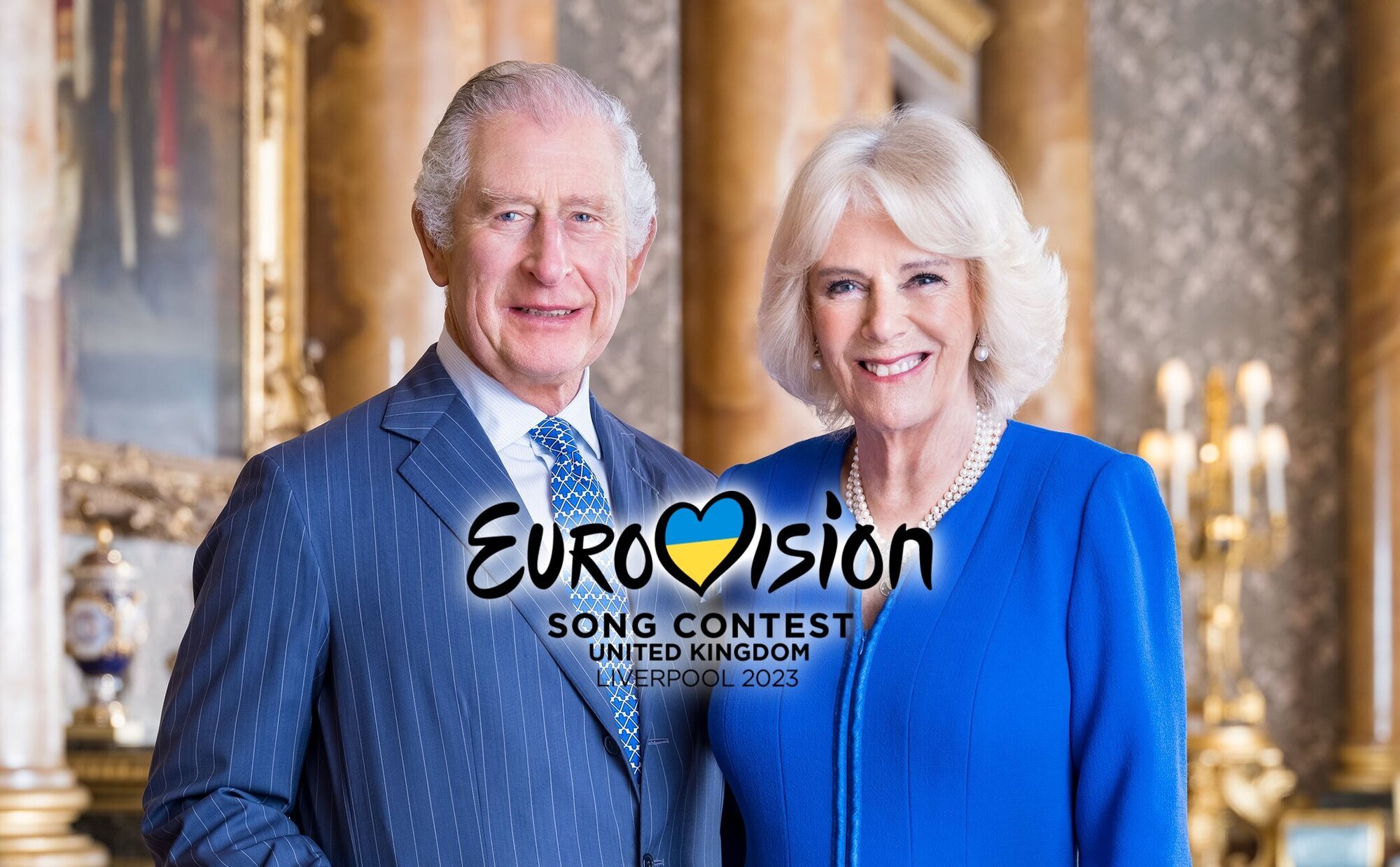 La inesperada participación de los Reyes Carlos y Camilla en Eurovision 2023 durante su visita a Liverpool