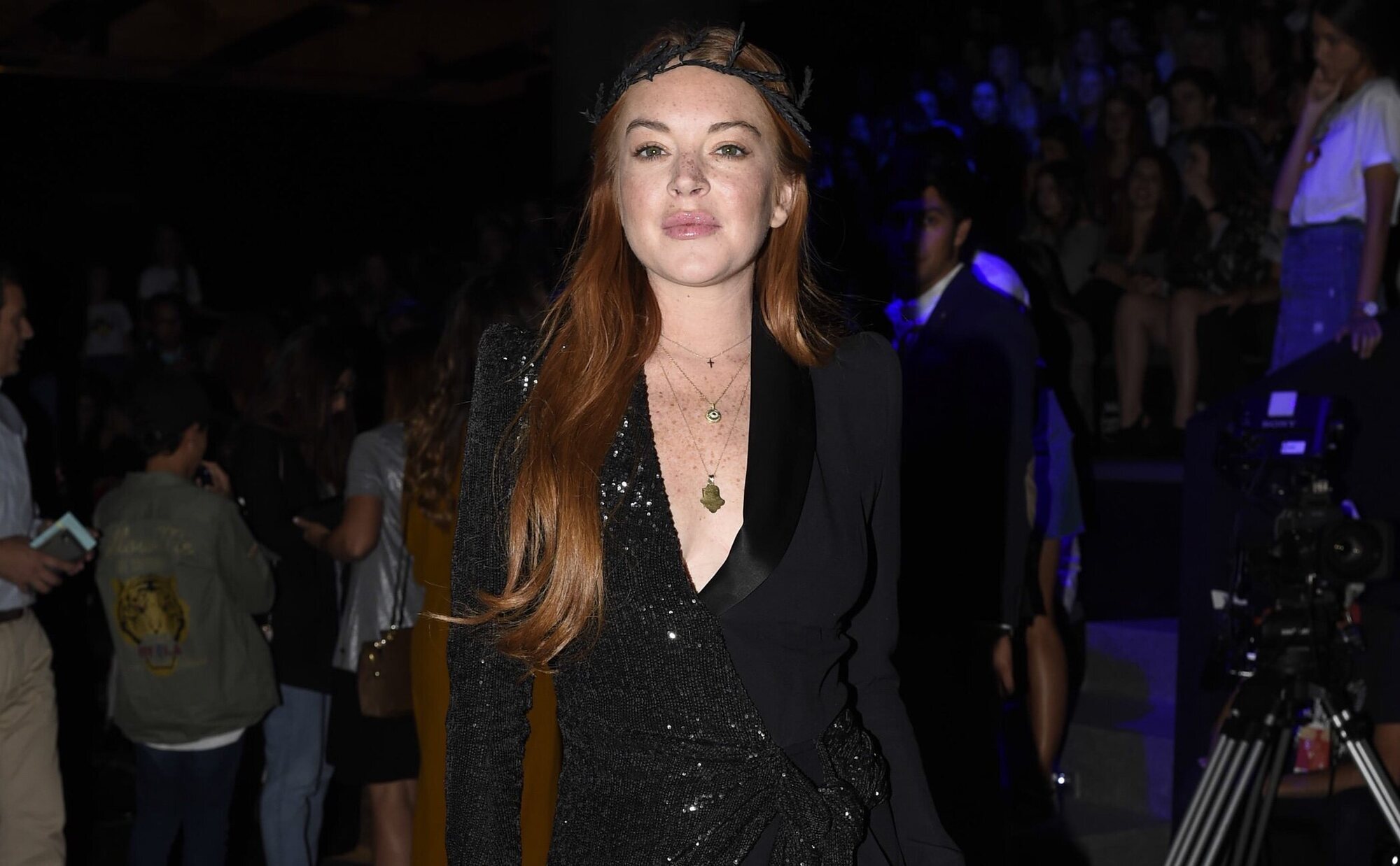 Lindsay Lohan presume de embarazo por primera vez