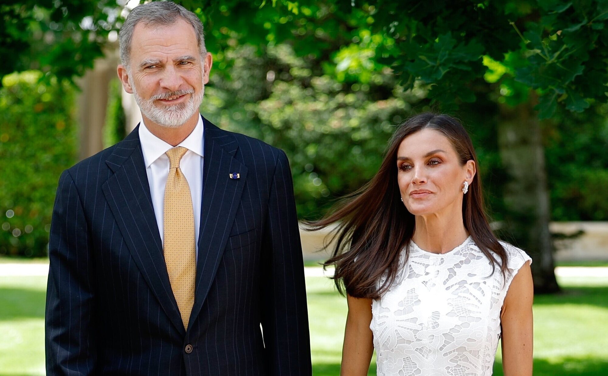 Lo que mostró el almuerzo de Felipe y Letizia a Gustavo Petro: zona desconocida de La Zarzuela y felicitación a Felipe VI