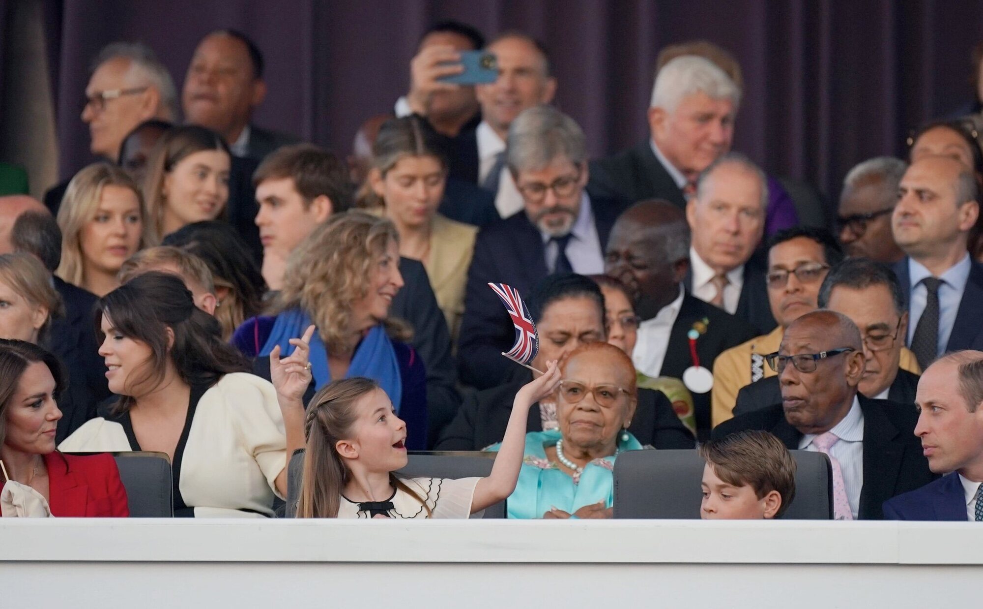 Los tres momentazos de la Princesa Charlotte en el Concierto de la Coronación de Carlos III