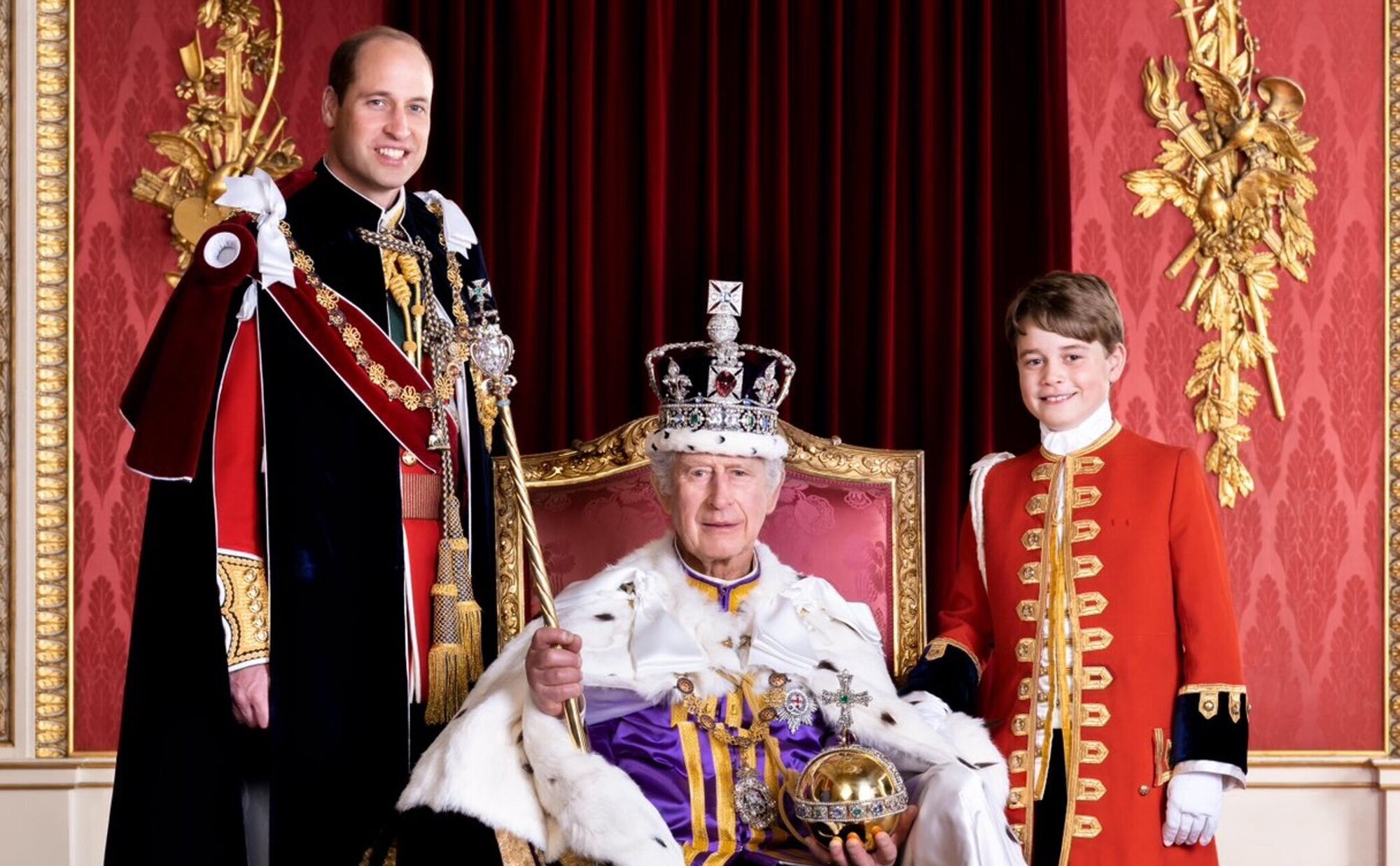 Nuevos retratos de la Coronación del Rey Carlos III: el reflejo del futuro de la Monarquía Británica