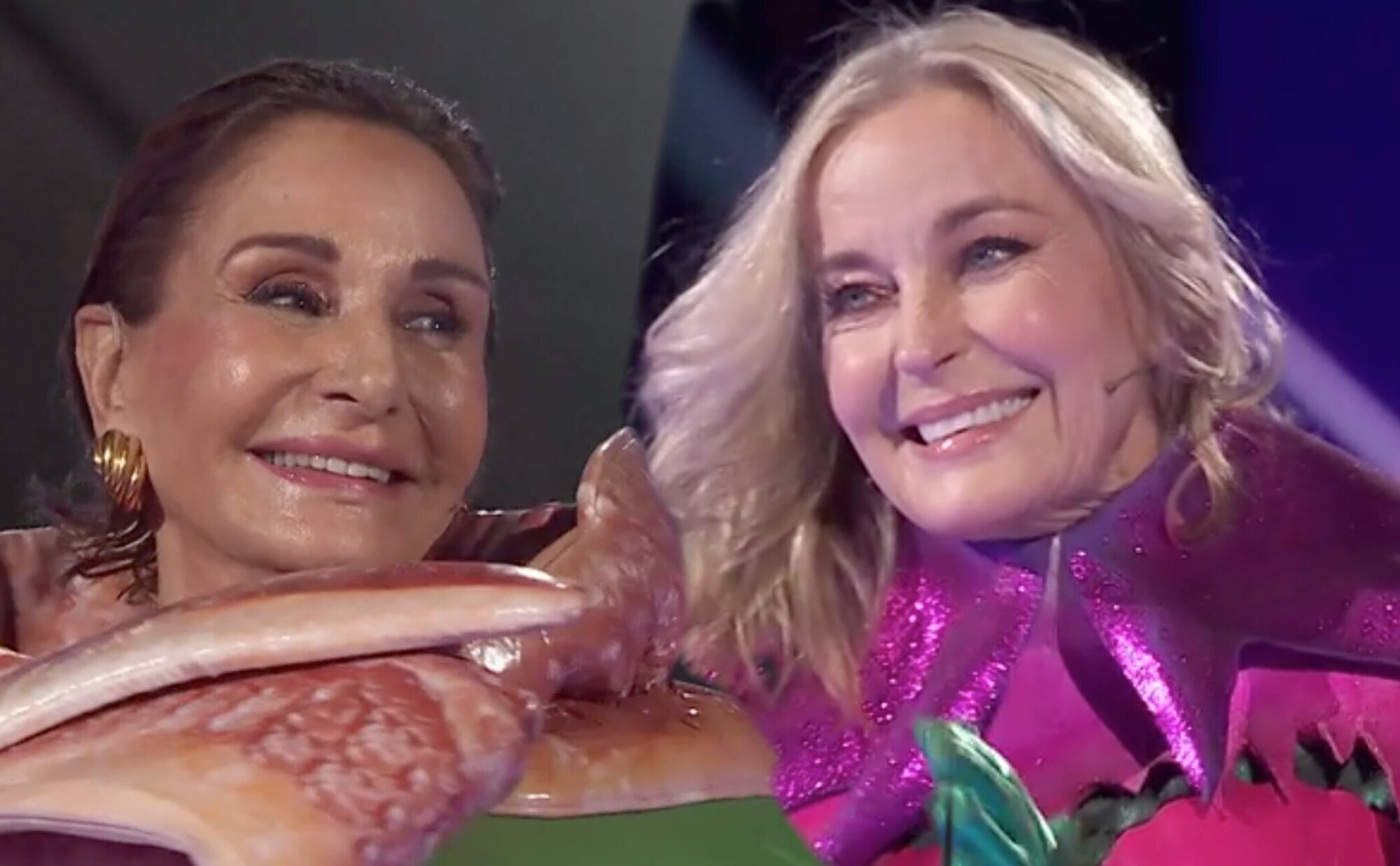 Bo Derek y Naty Abascal, bajo las máscaras de Sirena y Banderilla en 'Mask Singer 3'