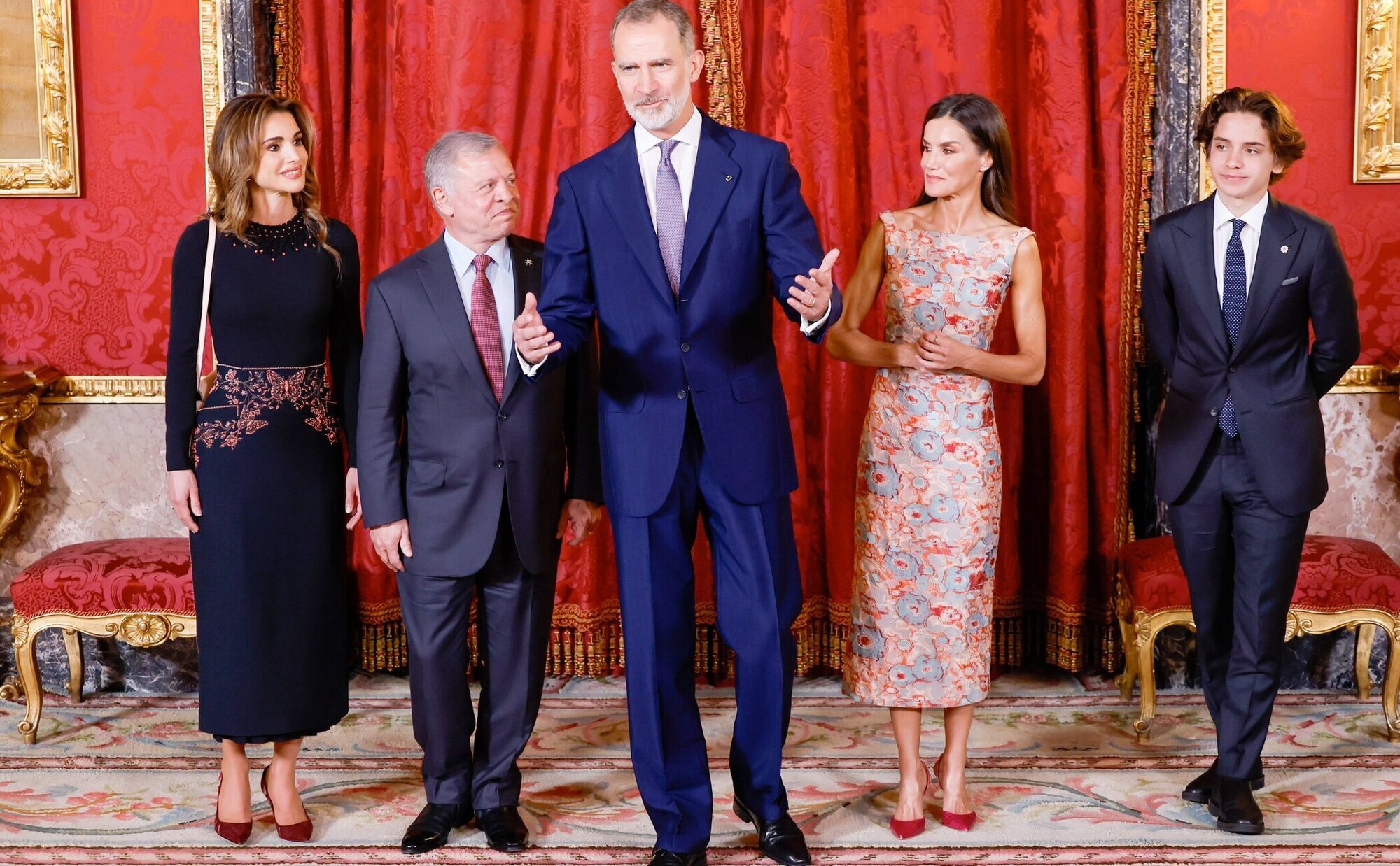 Almuerzo de Felipe y Letizia a Abdalá y Rania de Jordania: fecha especial, doble felicitación y Hashem de Jordania