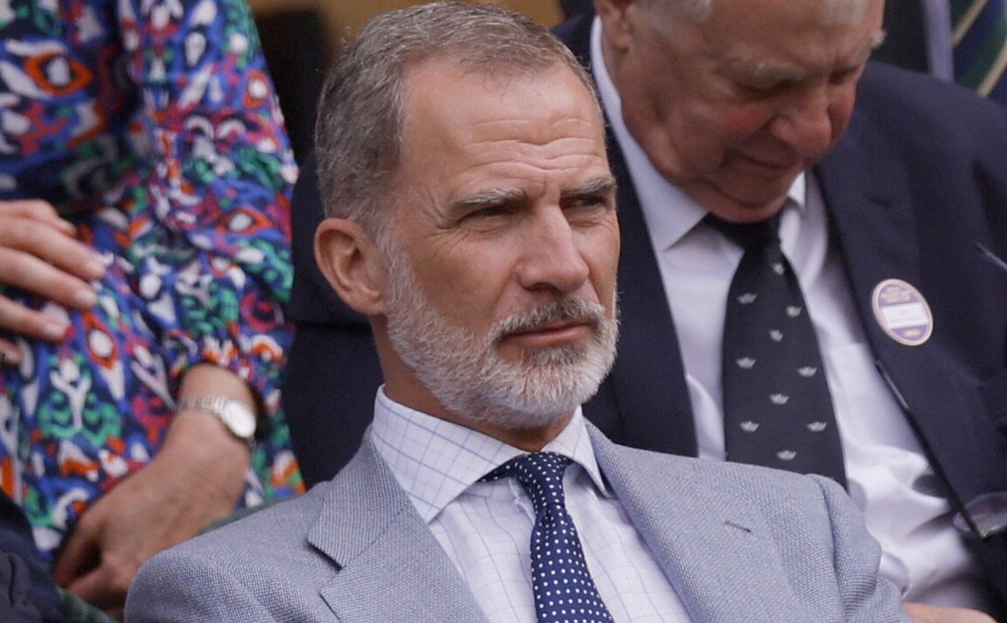 Los otros royals con los que coincidió el Rey Felipe VI en Wimbledon además de con los Príncipes de Gales y sus hijos