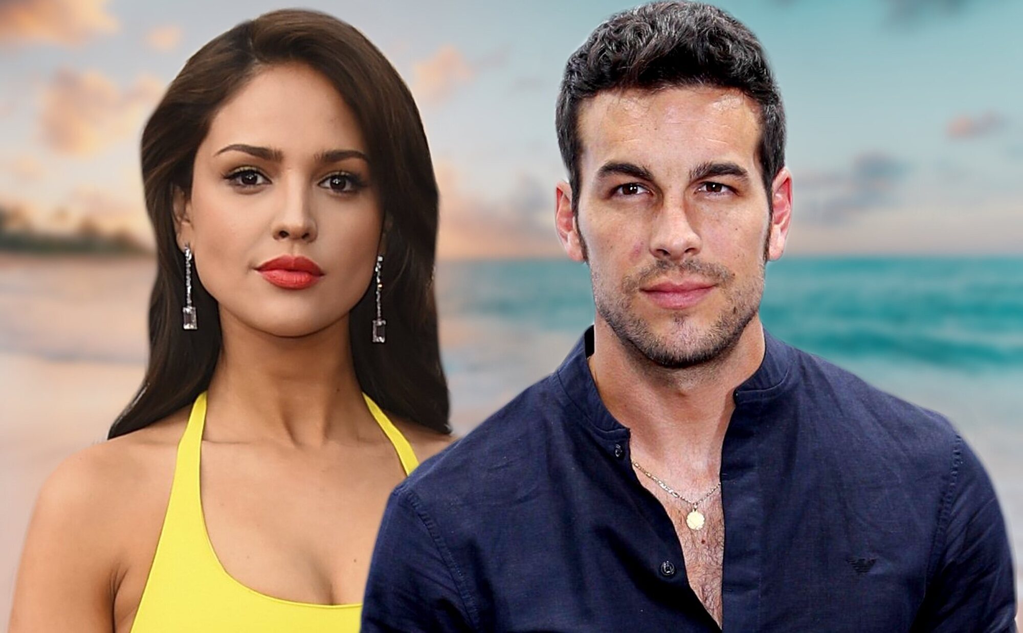 Mario Casas y Eiza González vuelven a jugar al despiste: primero en Roma y ahora en la playa