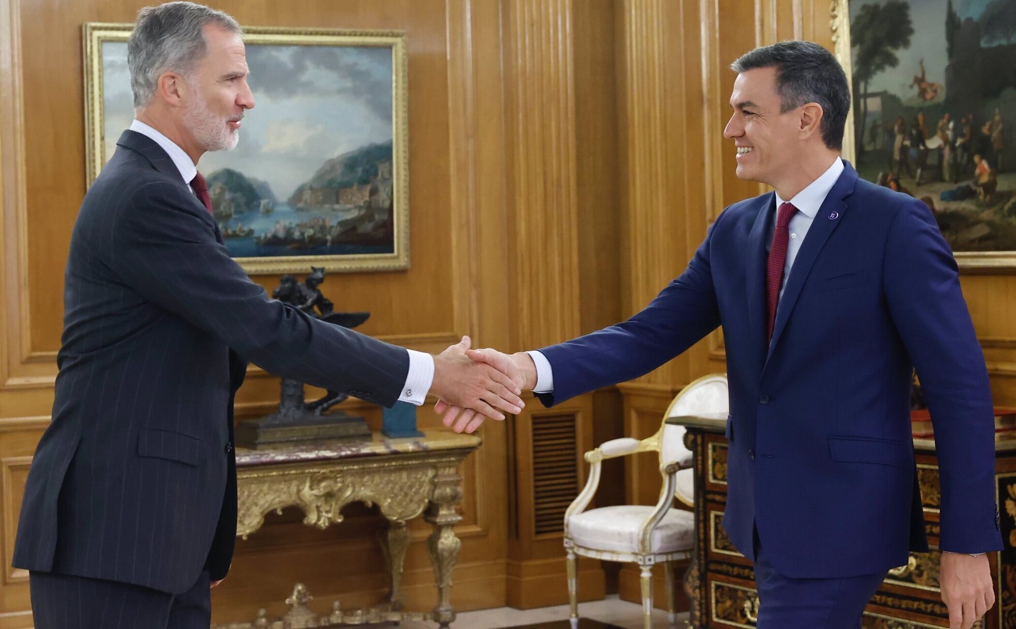 De Felipe VI a Felpudo VI: la ultraderecha carga contra el Rey por proponer a Pedro Sánchez como candidato a la investidura